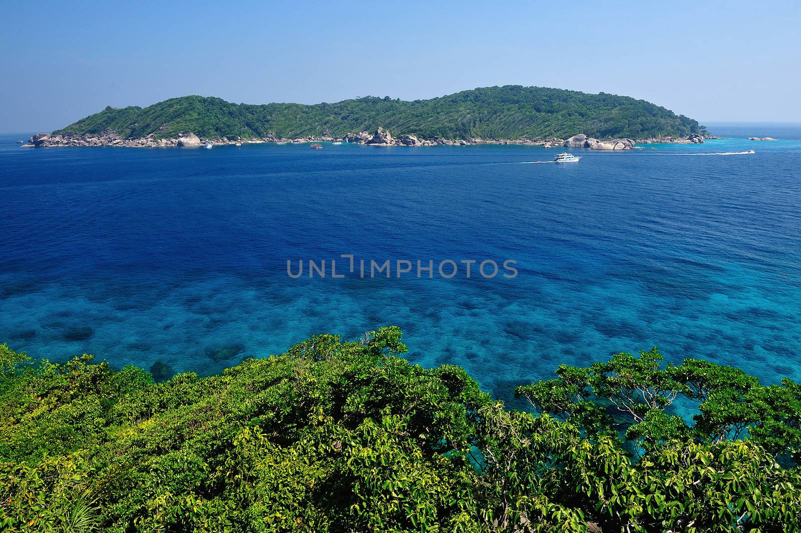 Tropical paradise, Similan islands, Andaman Sea, Thailand by think4photop