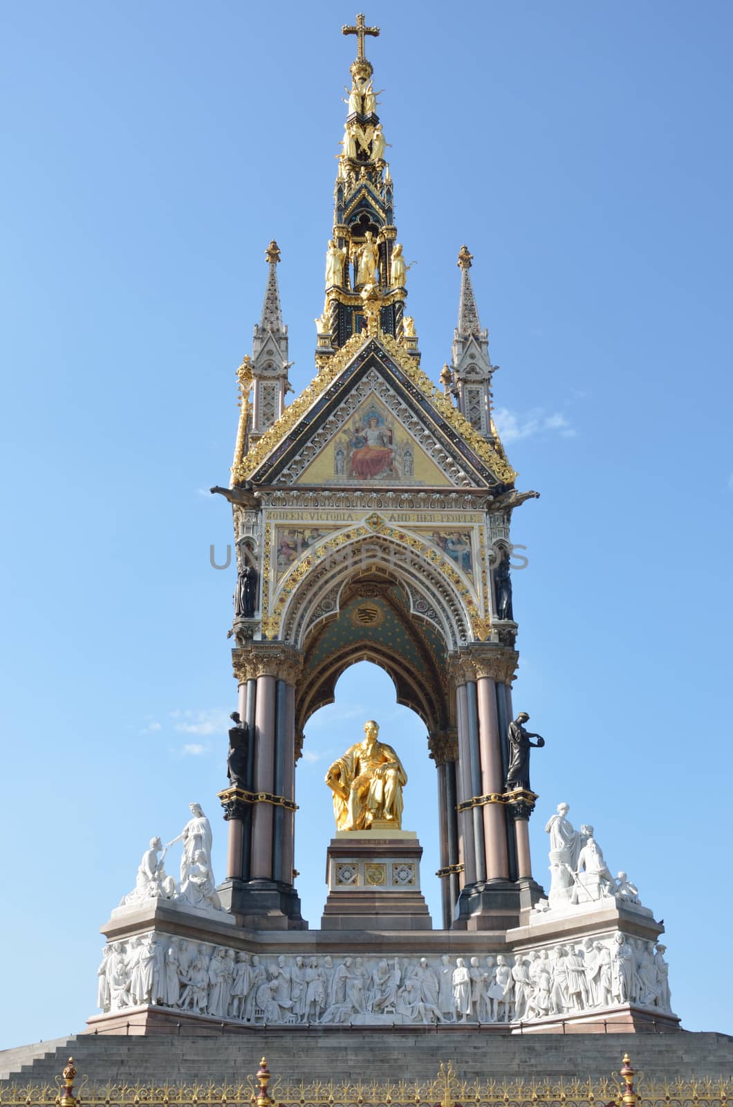 Albert Memorial with base