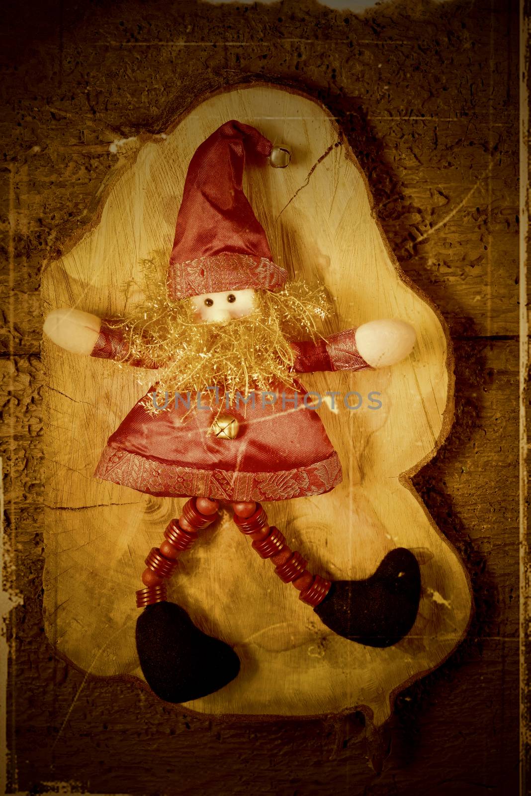 Elf Santa Christmas decoration by Carche