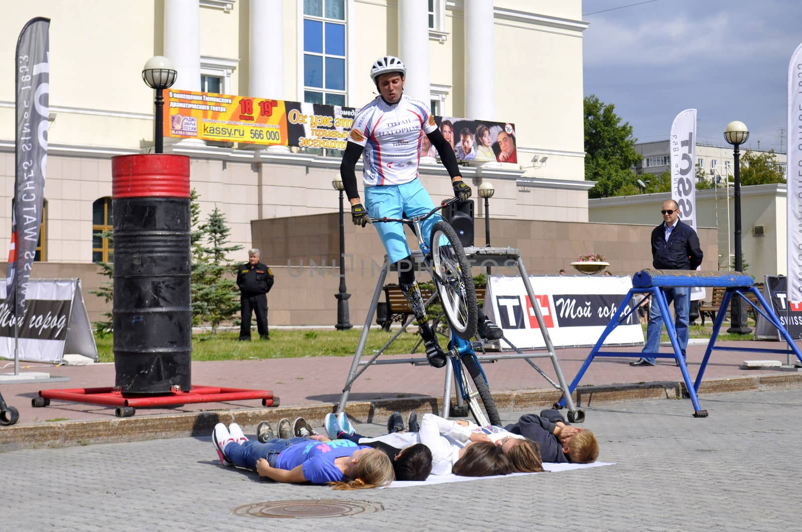  Mikhail Sukhanov performance, champions of Russia on a cycle tr by veronka72