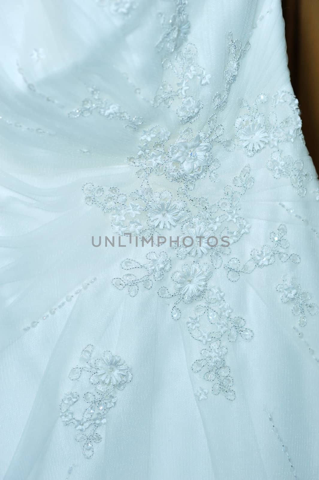 Wedding dress details. by kmwphotography