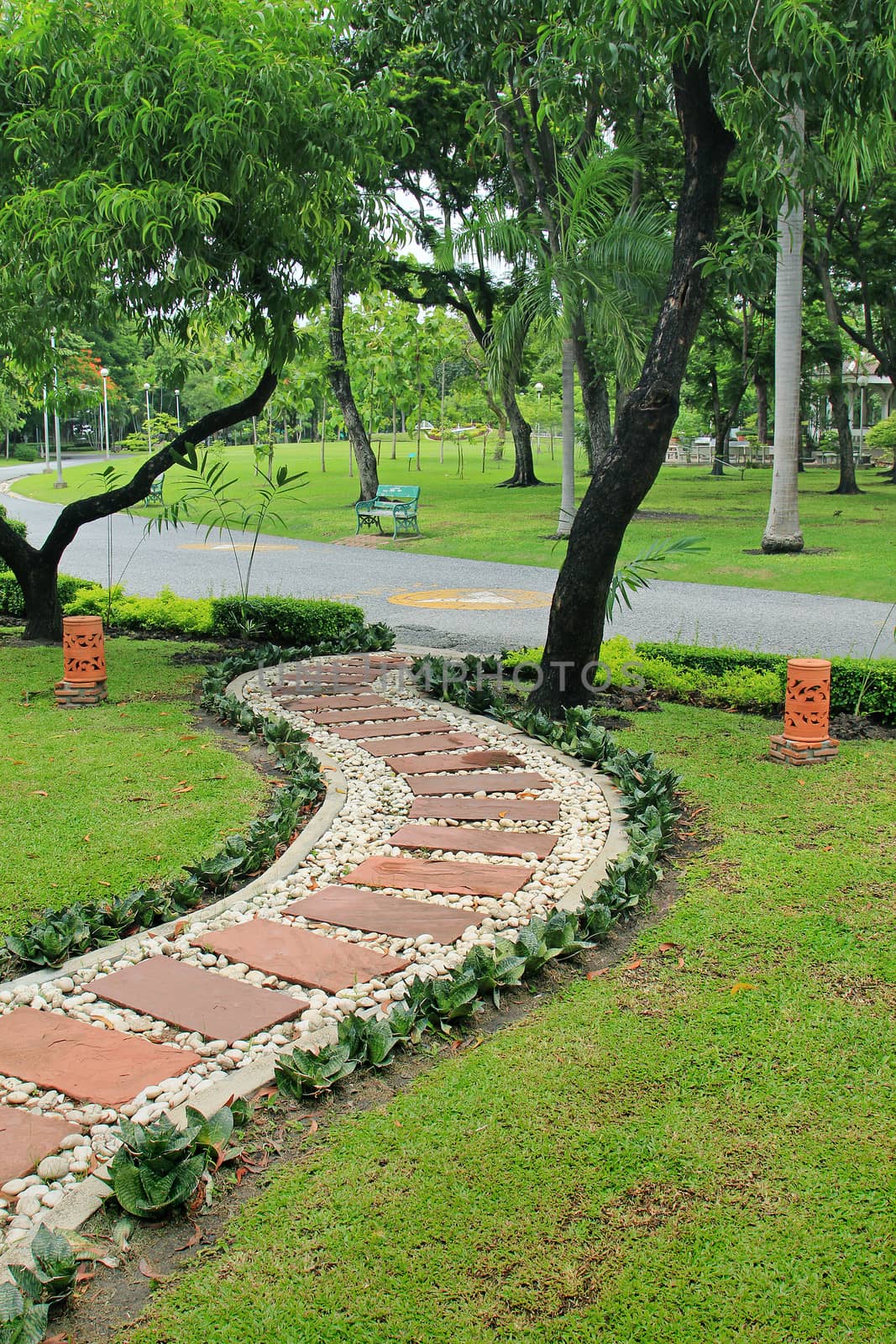 Garden Stone Path
