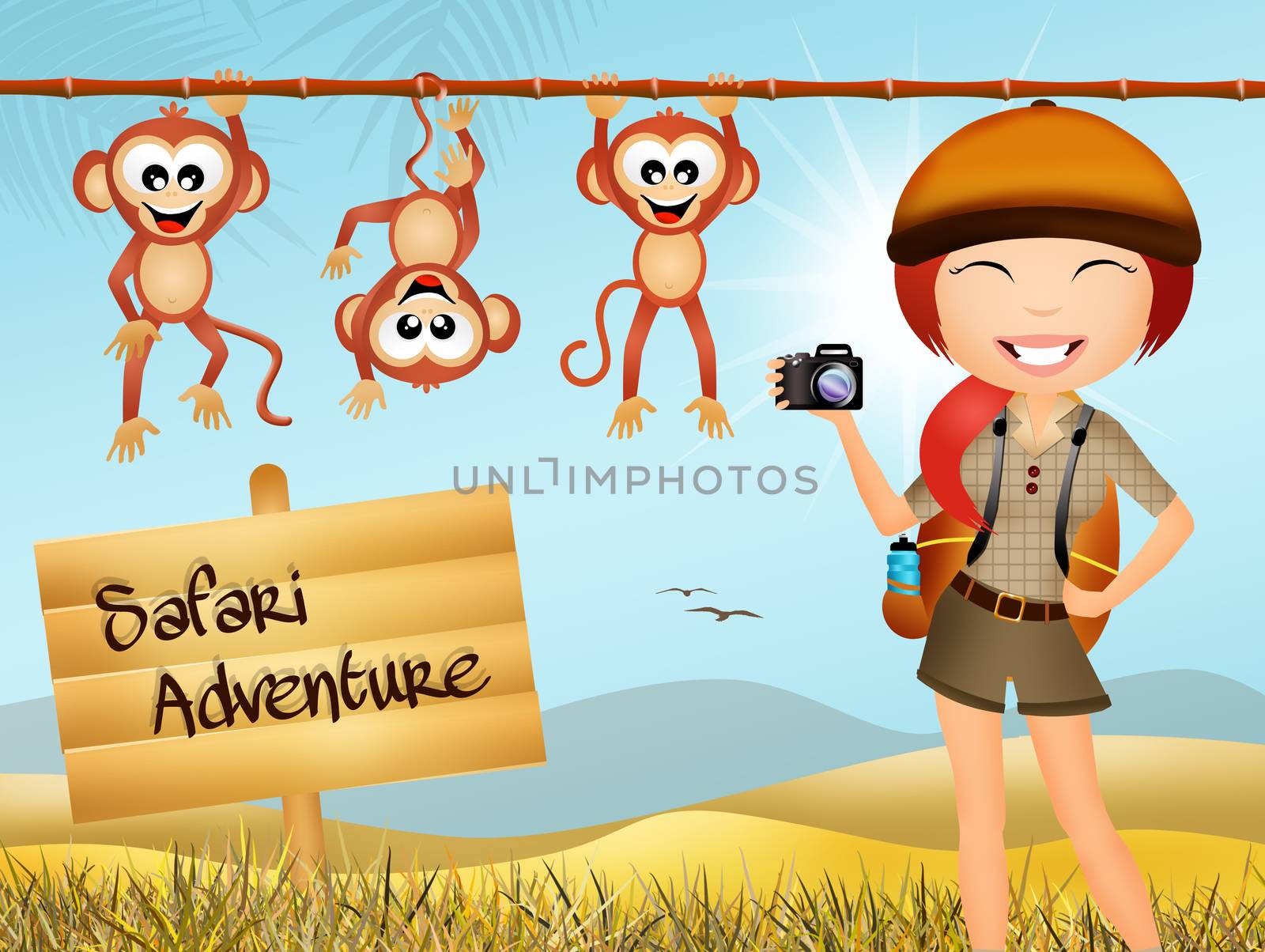 safari animals by adrenalina