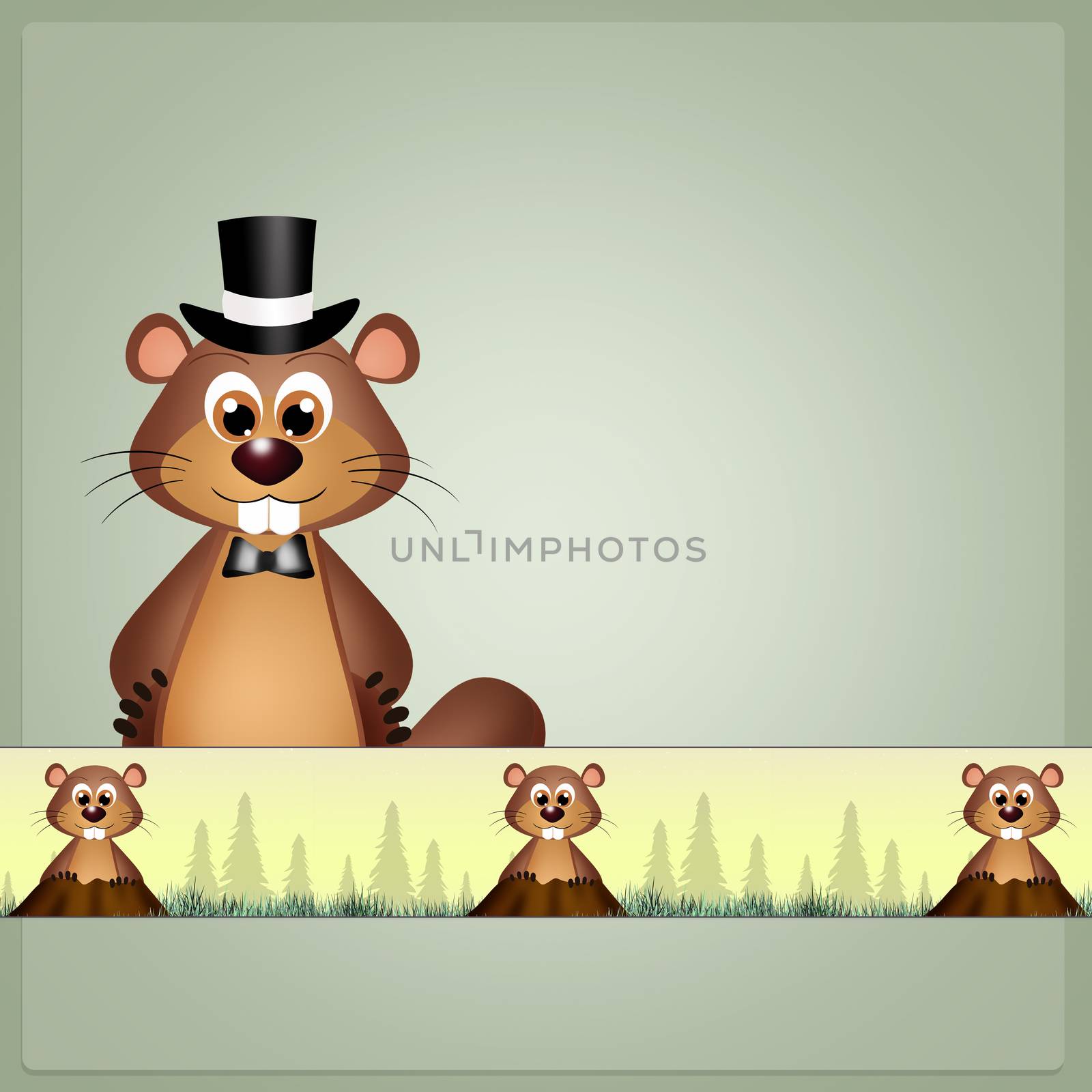 illustration of Groundhog