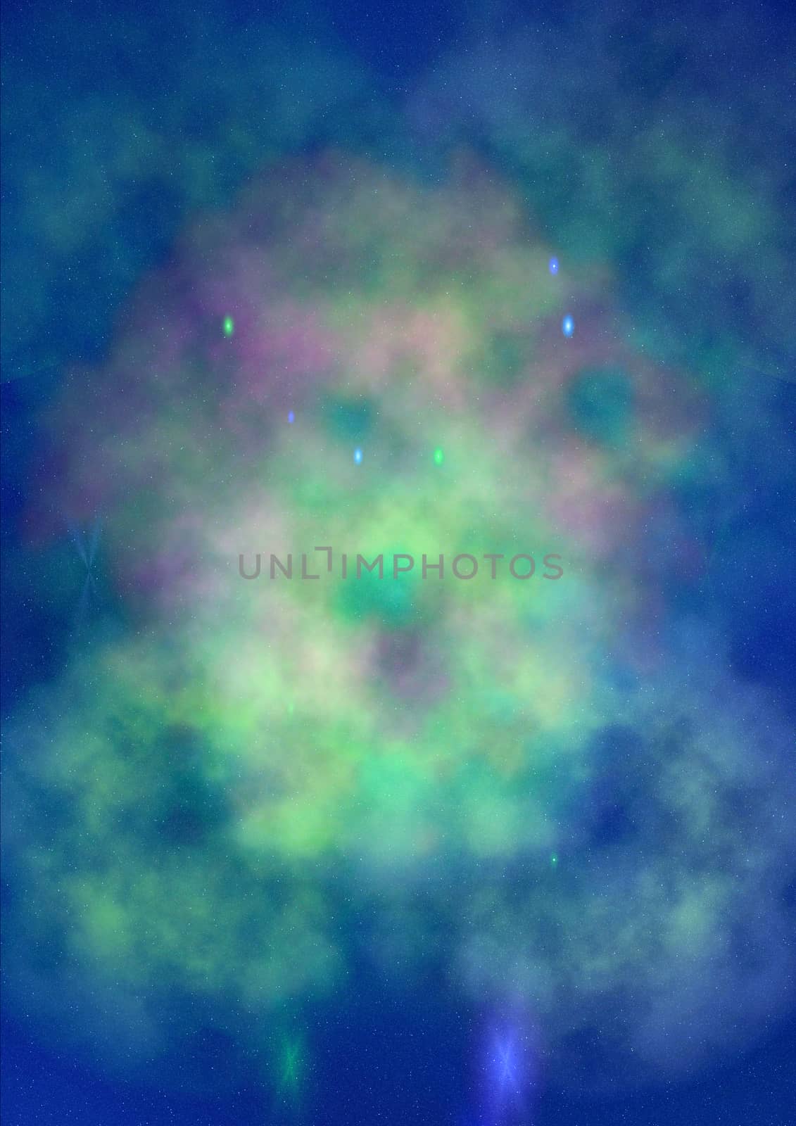 Star field in space a nebulae and a gas congestion. "Elements of this image furnished by NASA".