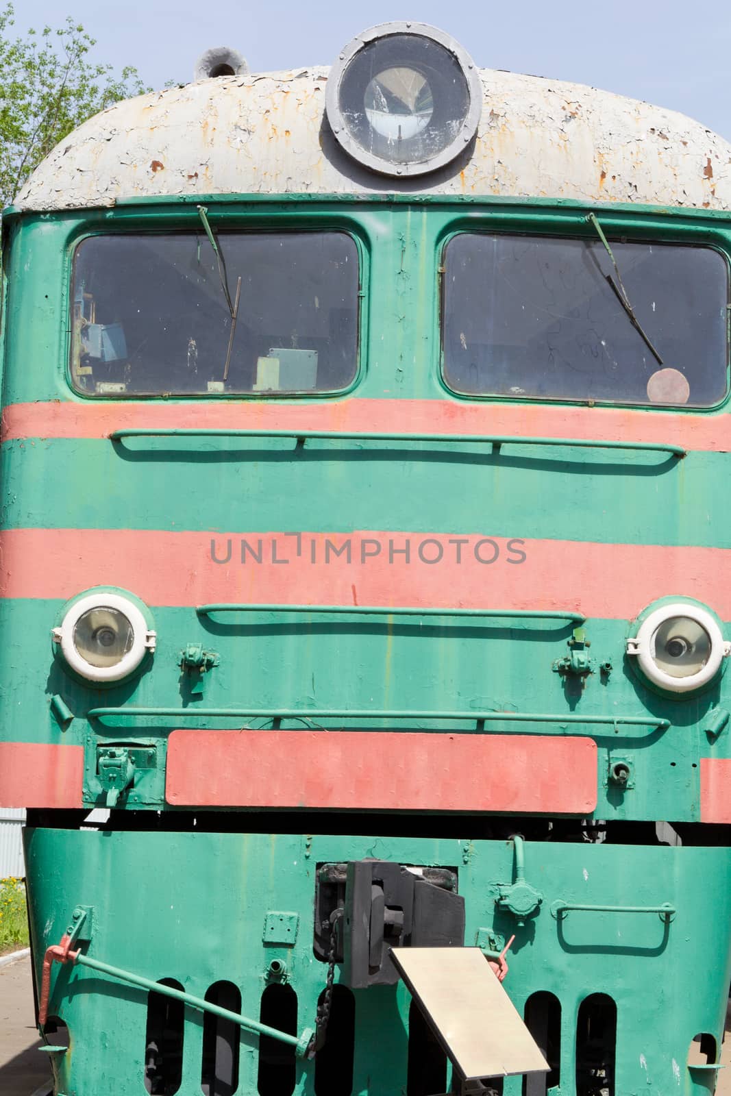 Photo of Russian rail road locomotive in Samara