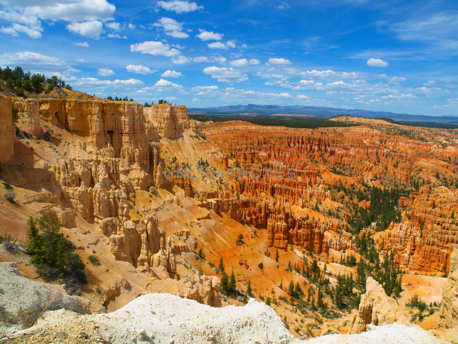 Summer sky above Bryce Canyon by pyty