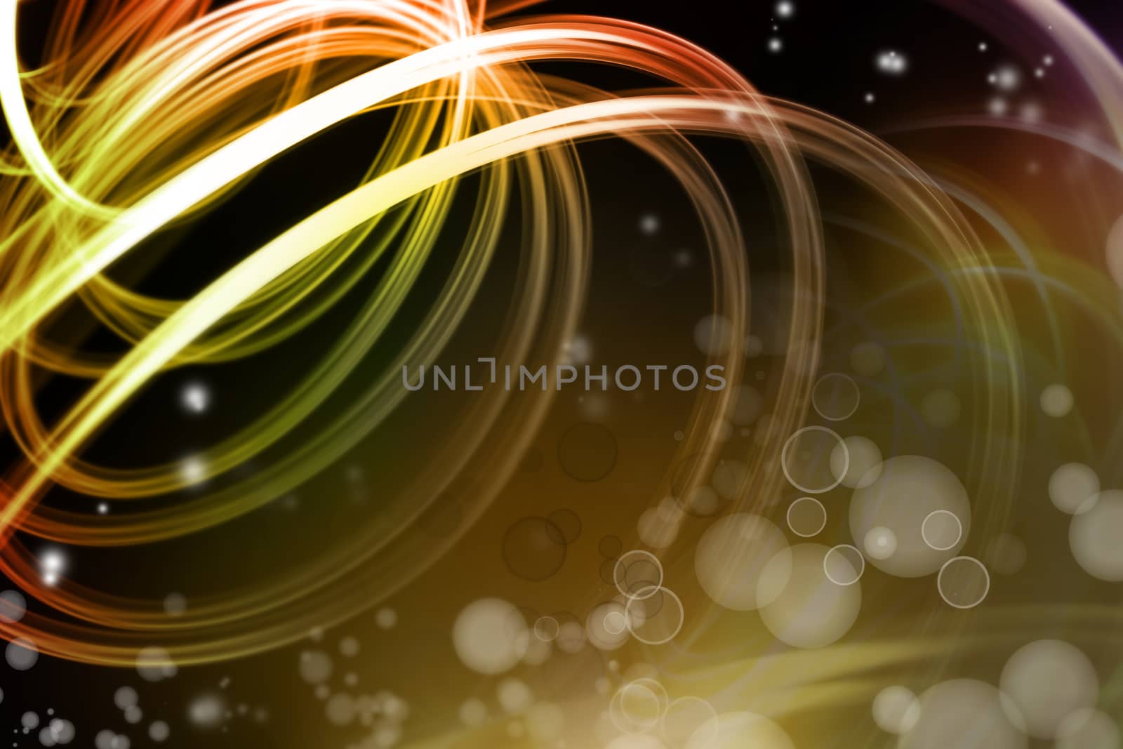 Abstract swirly lines futuristic space background