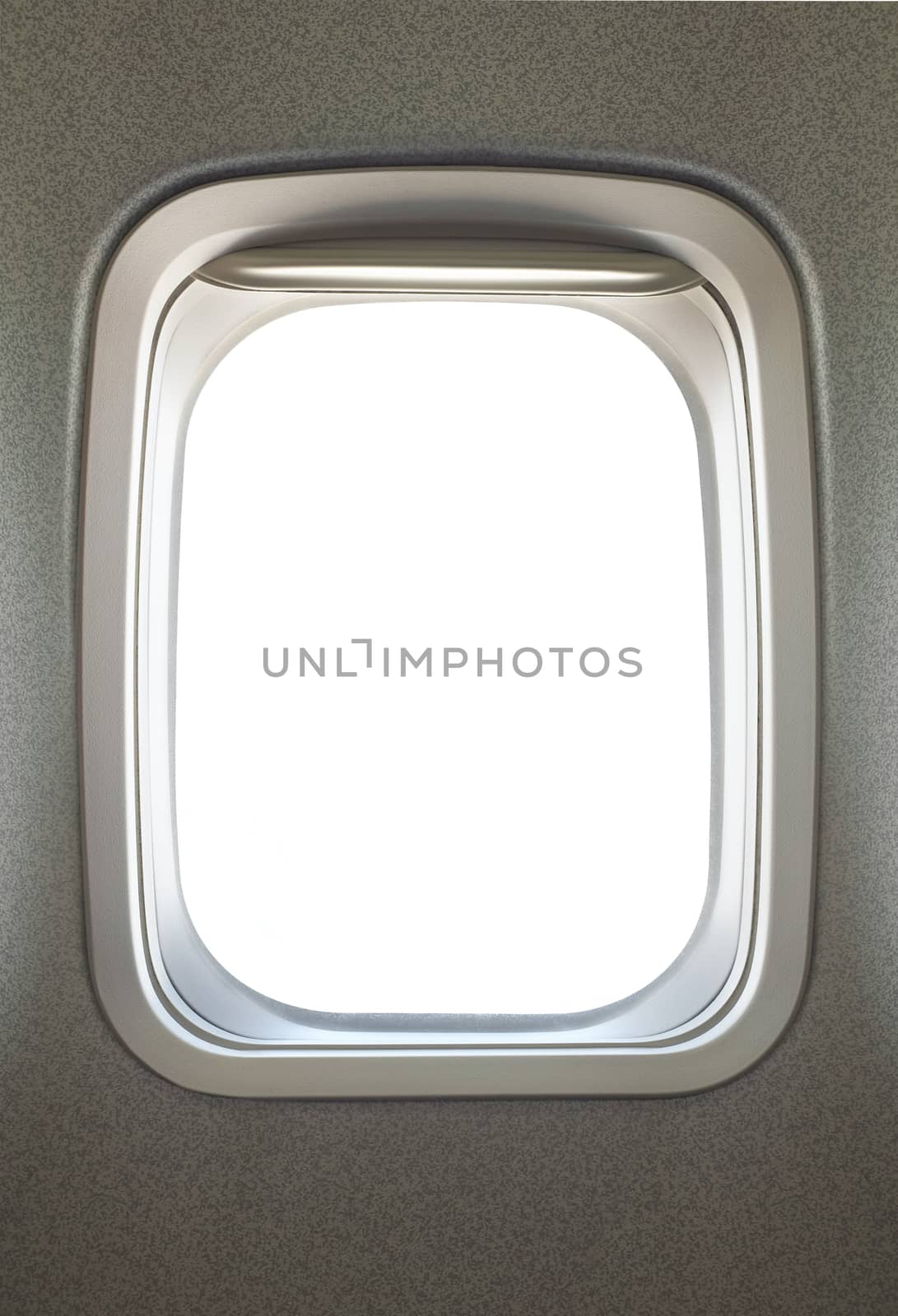 Airplane window by photosoup