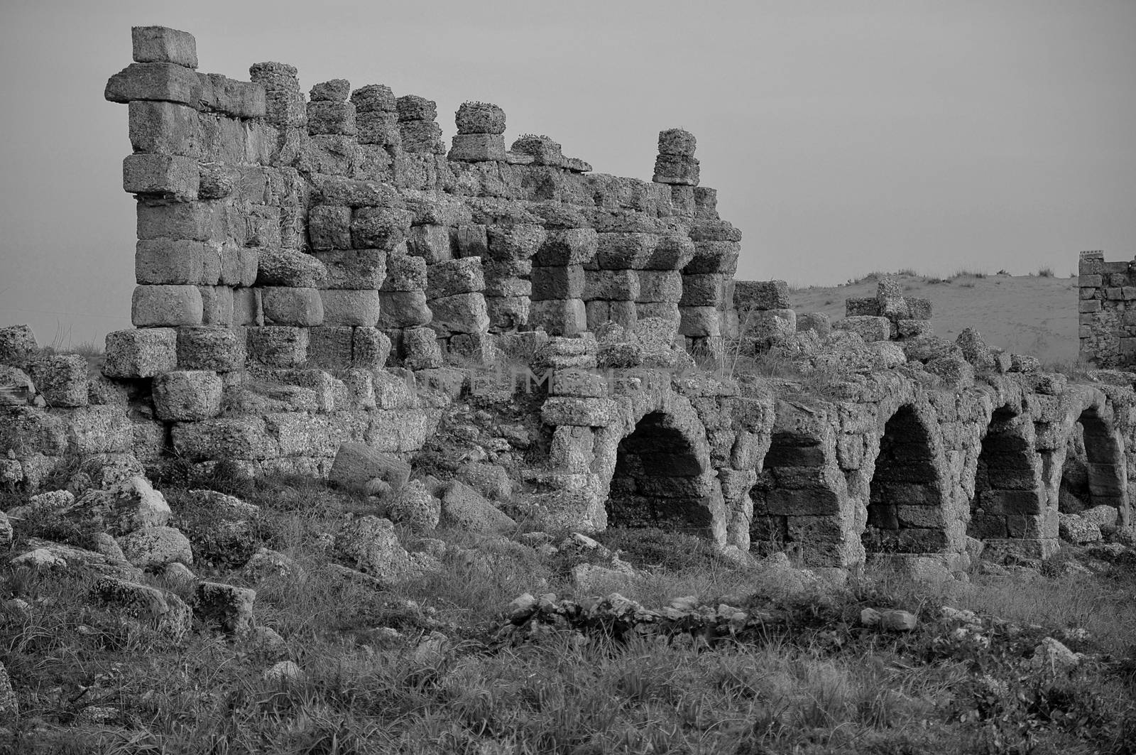 Roman ruins from rome empireheyday - Manavgat, Turkey