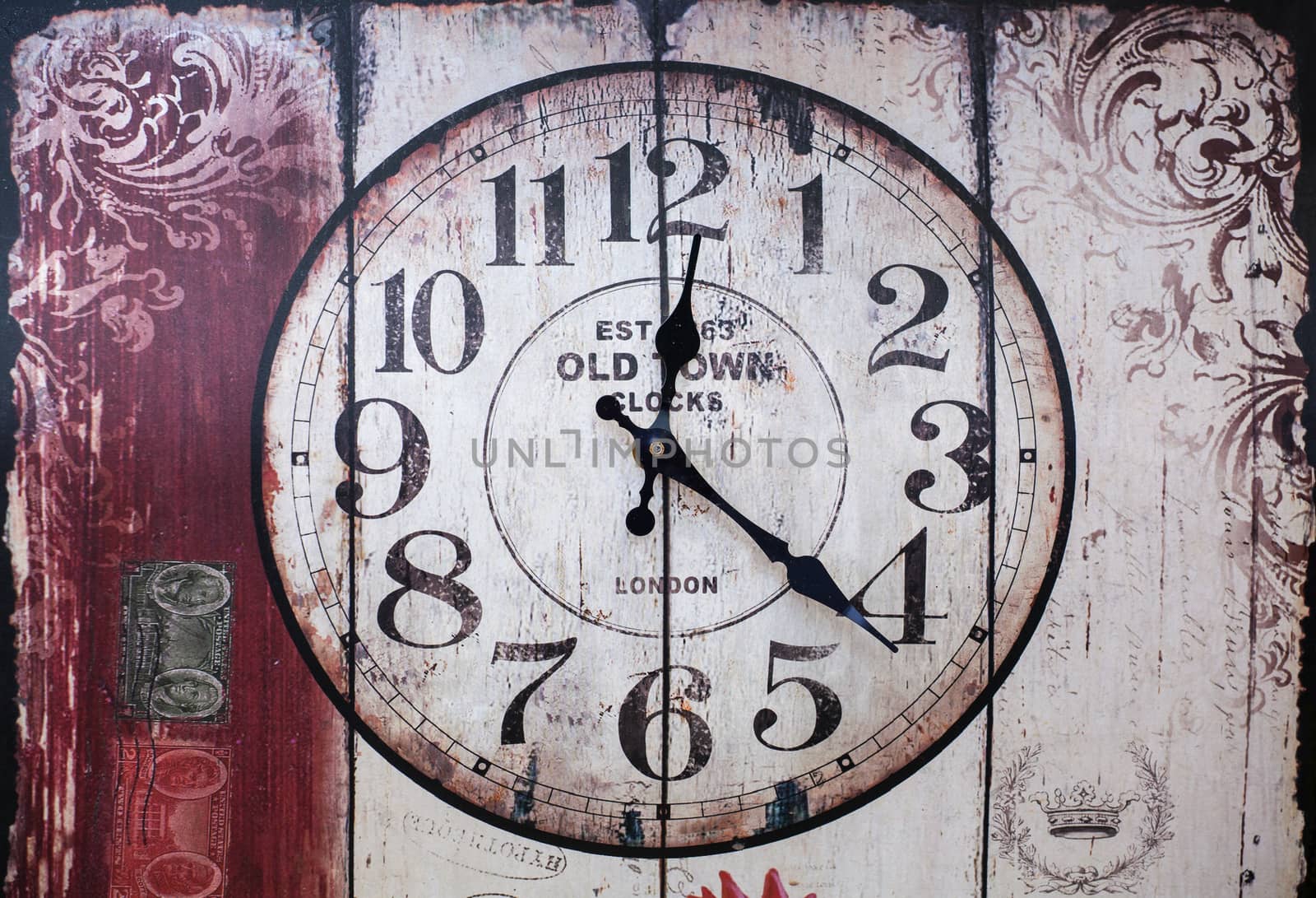 Vintage clock by bepsimage