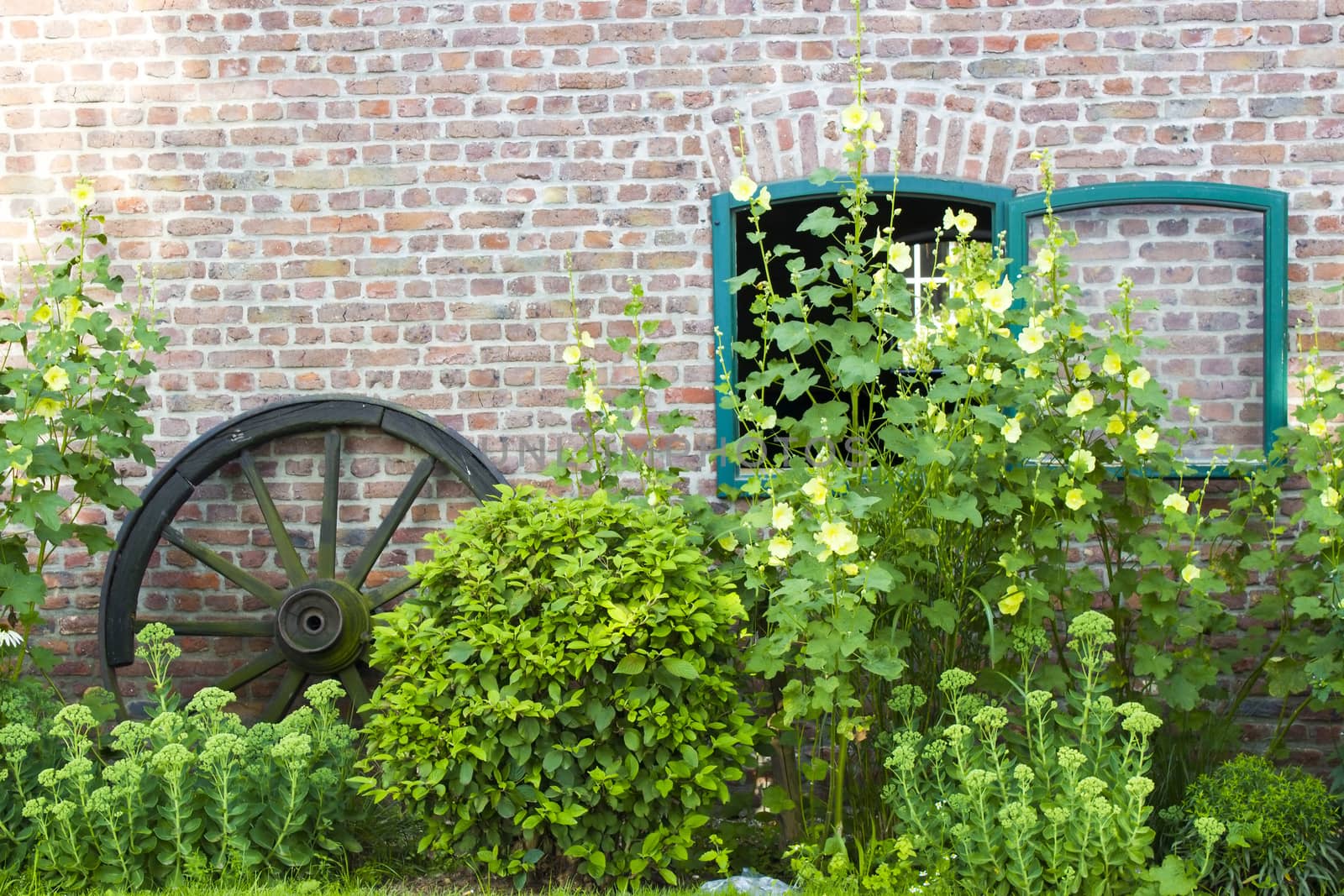  front of an old country stable 