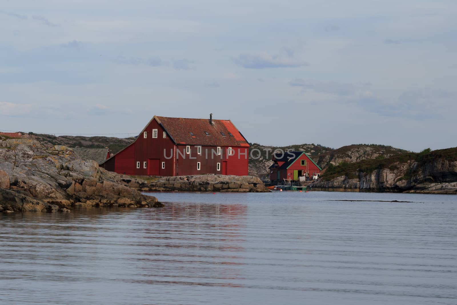A boat House in the archipelago by SveinOttoJacobsen