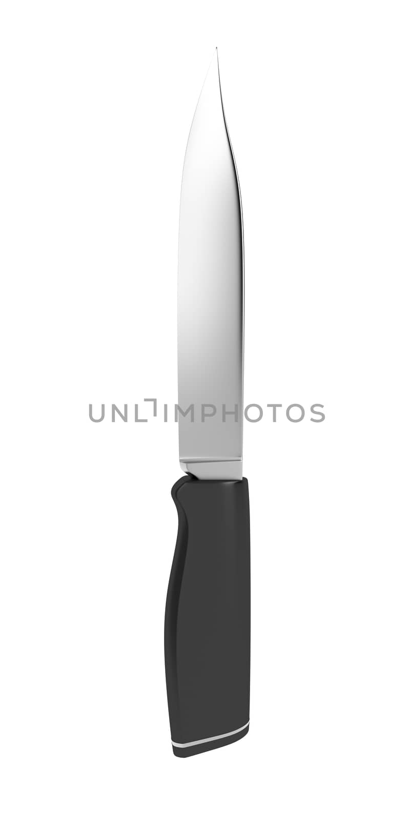 Knife isolated on white background