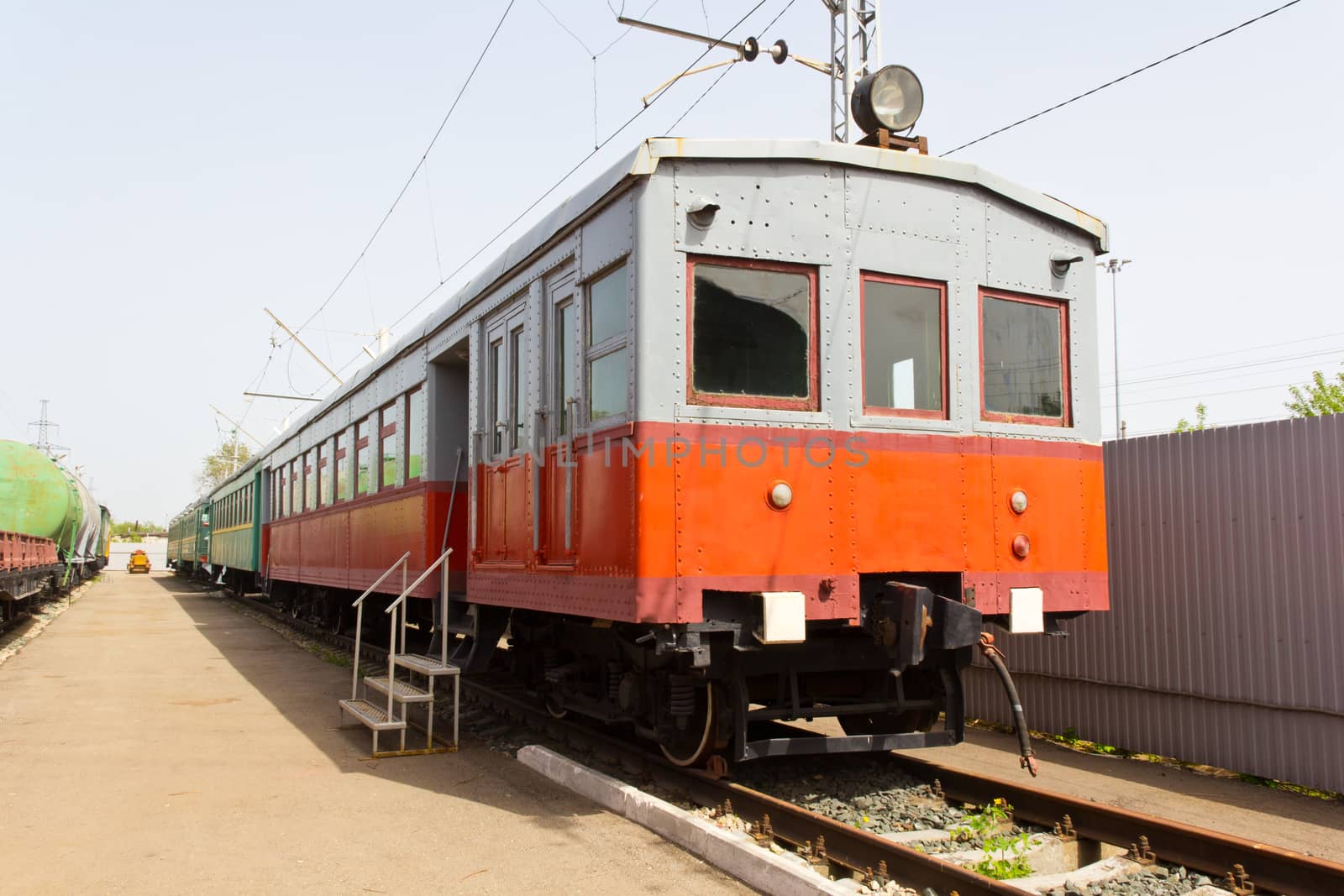Photo of the Russian rail road coach