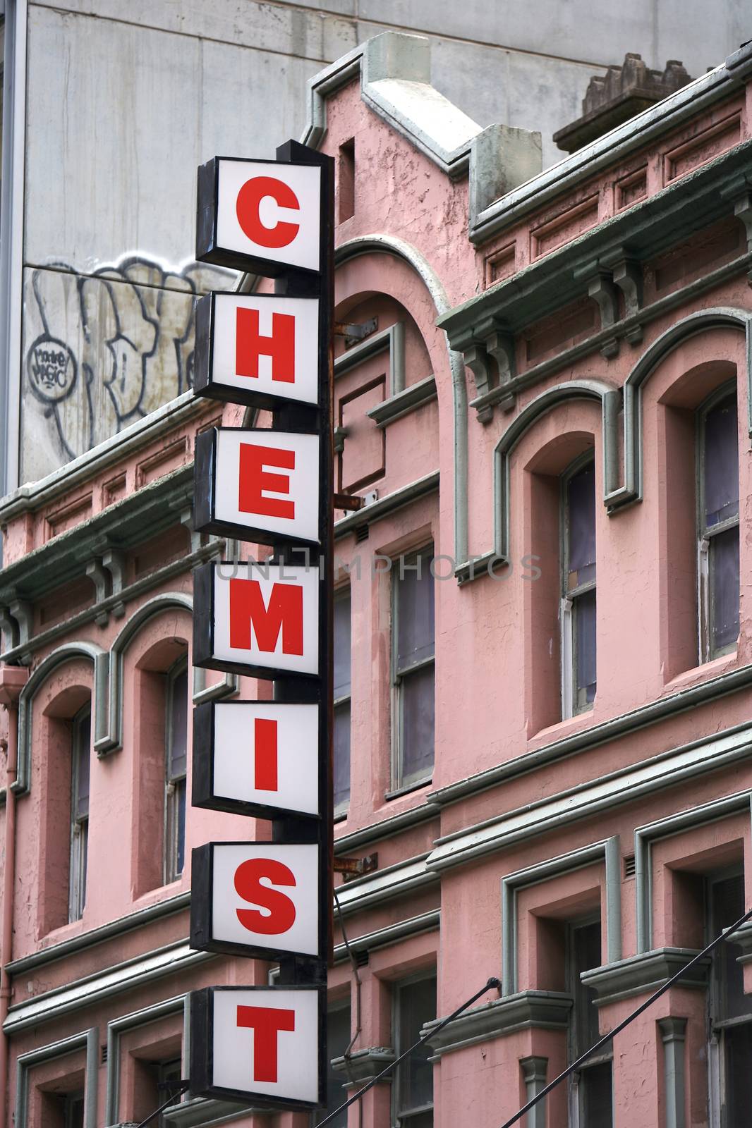 Chemist, Pharmacy sign