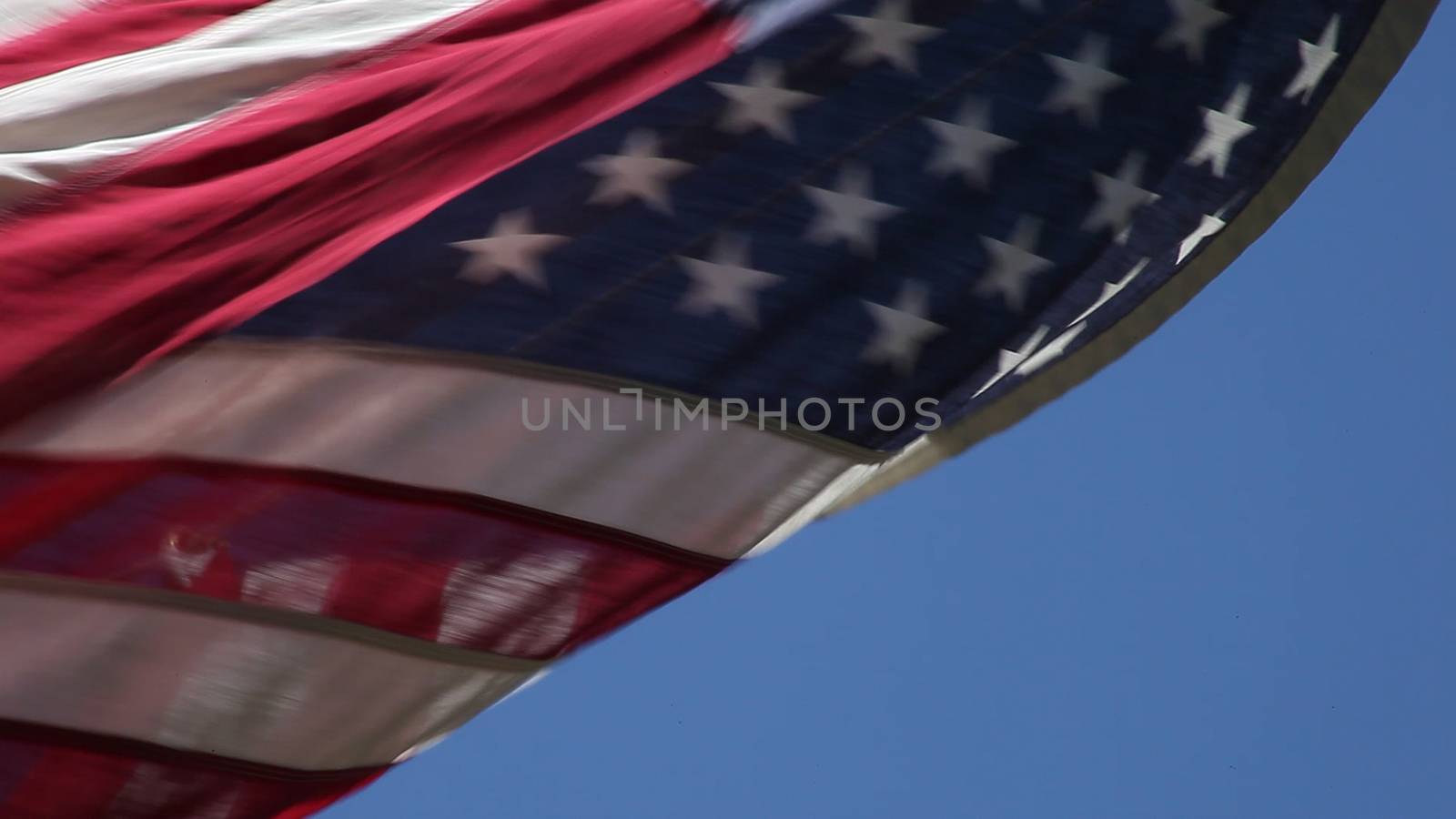 swirling USA flag by nebari