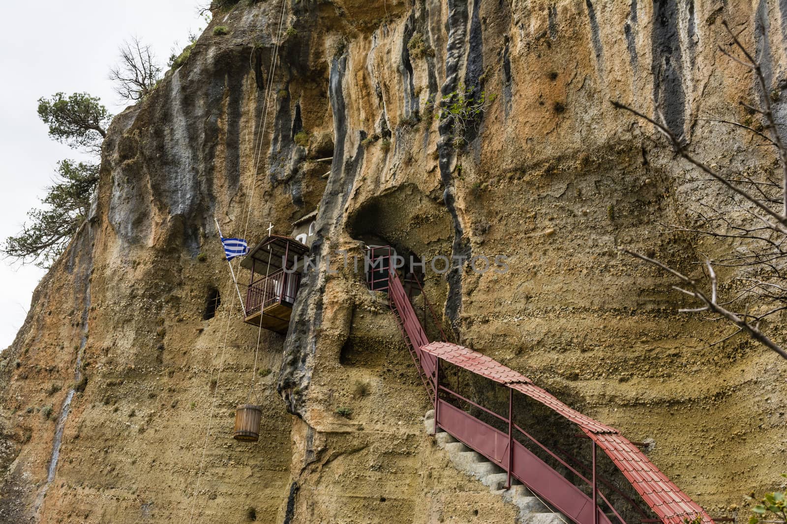 Virgin Mary Monastery at the Rocks by ankarb