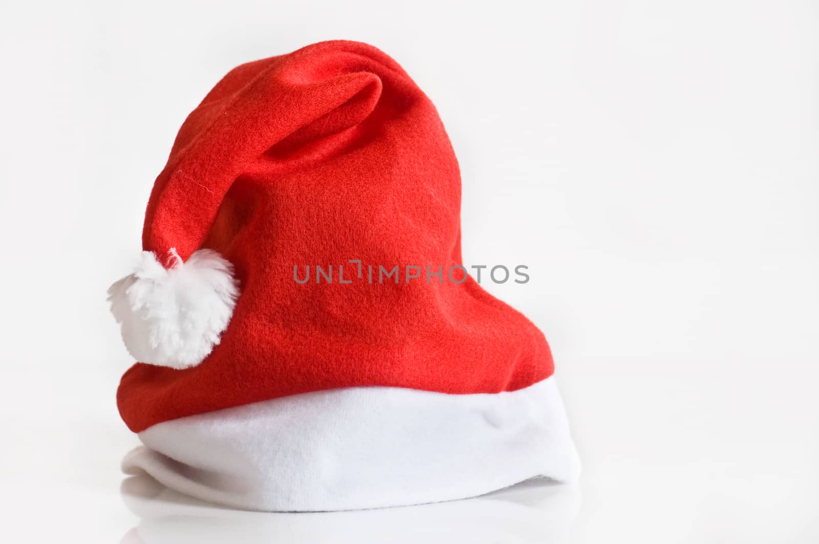 christmas hat on white background