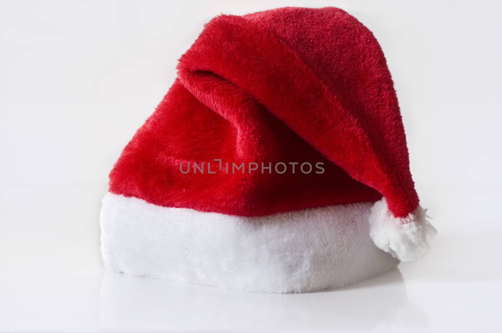 christmas hat on white background