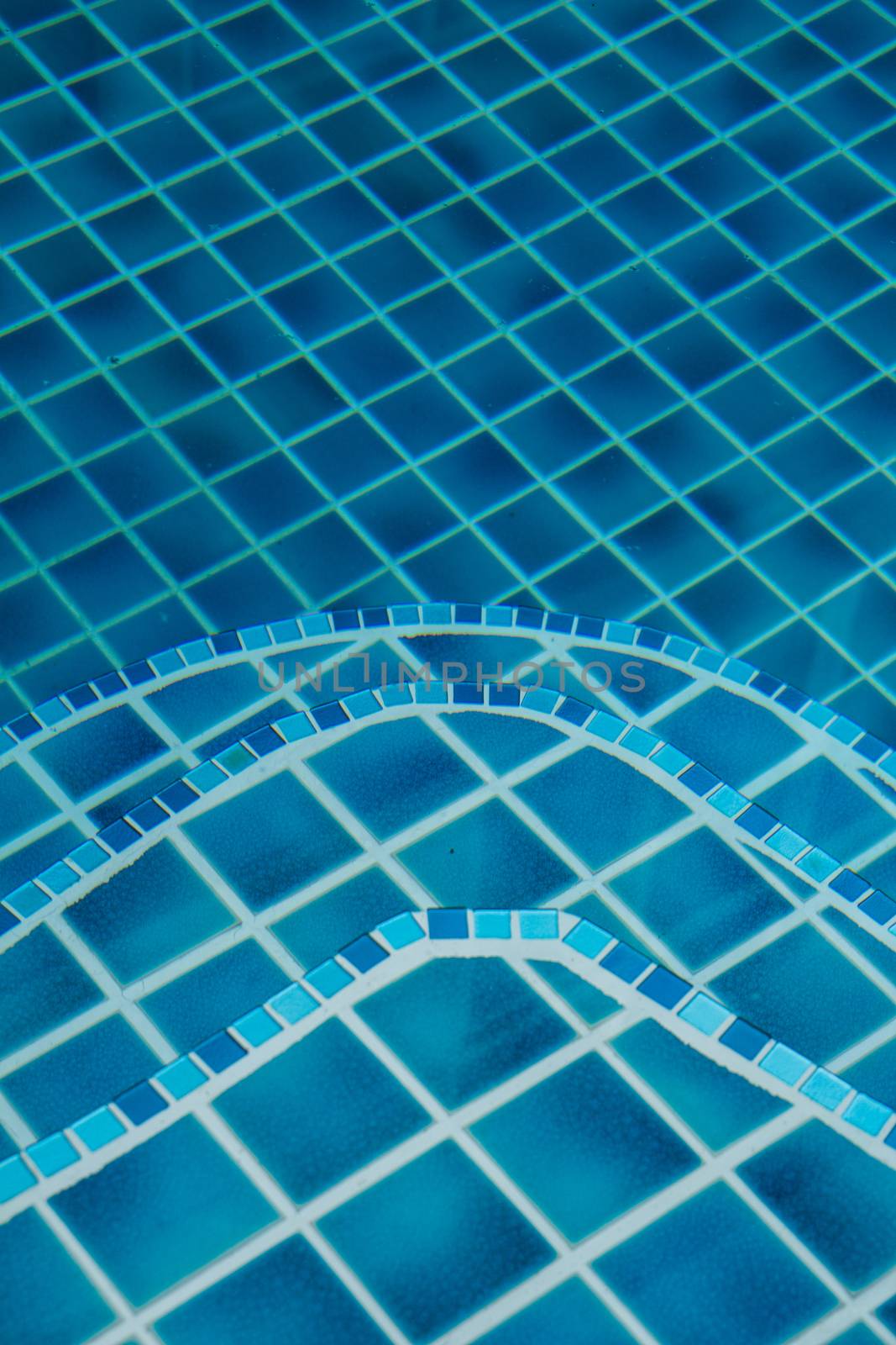 Floor of swimming pool