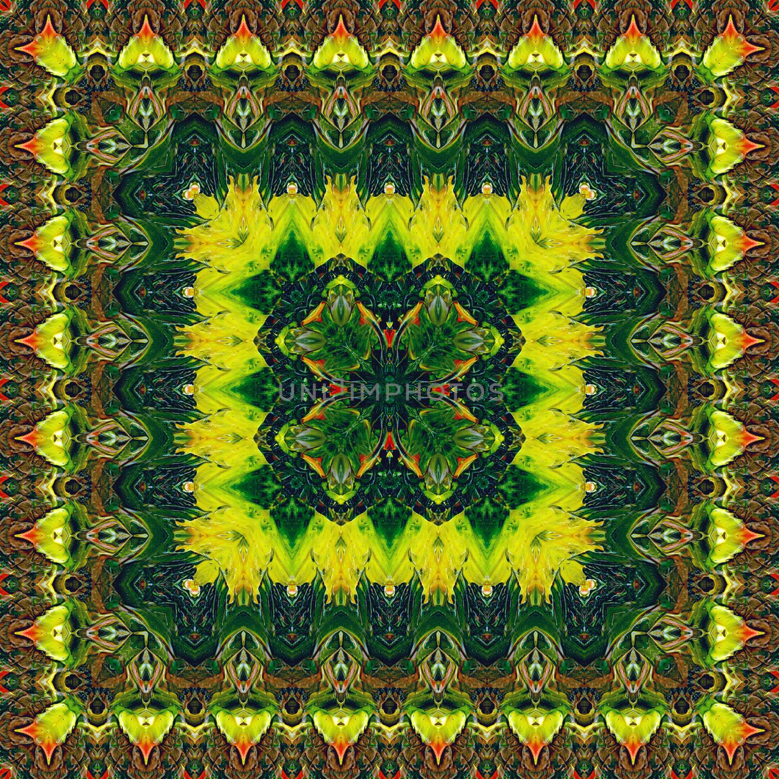 Seamless background, artistic abstract colorful pattern, painting in oils