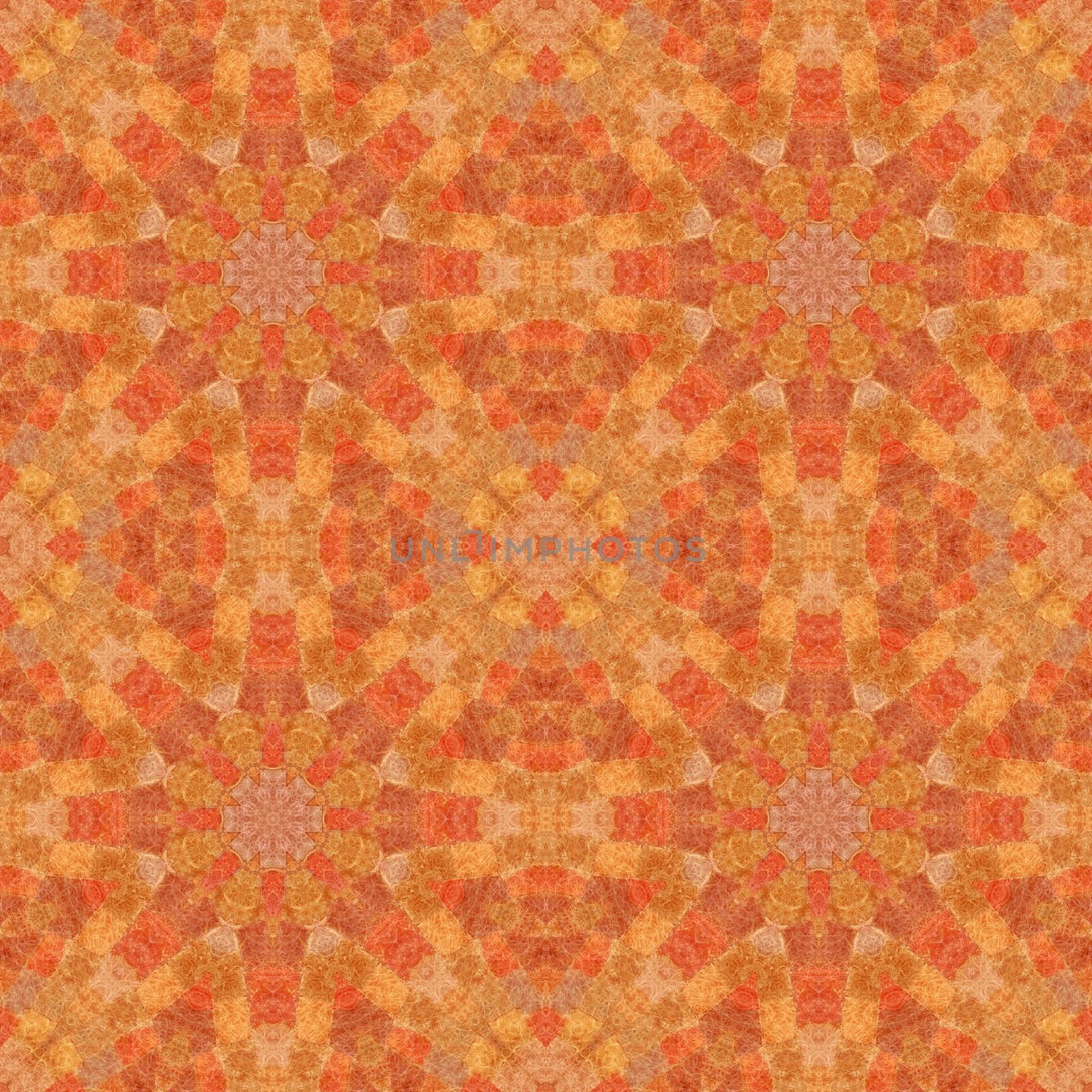 Seamless pattern, mosaic of  fabric by alexcoolok