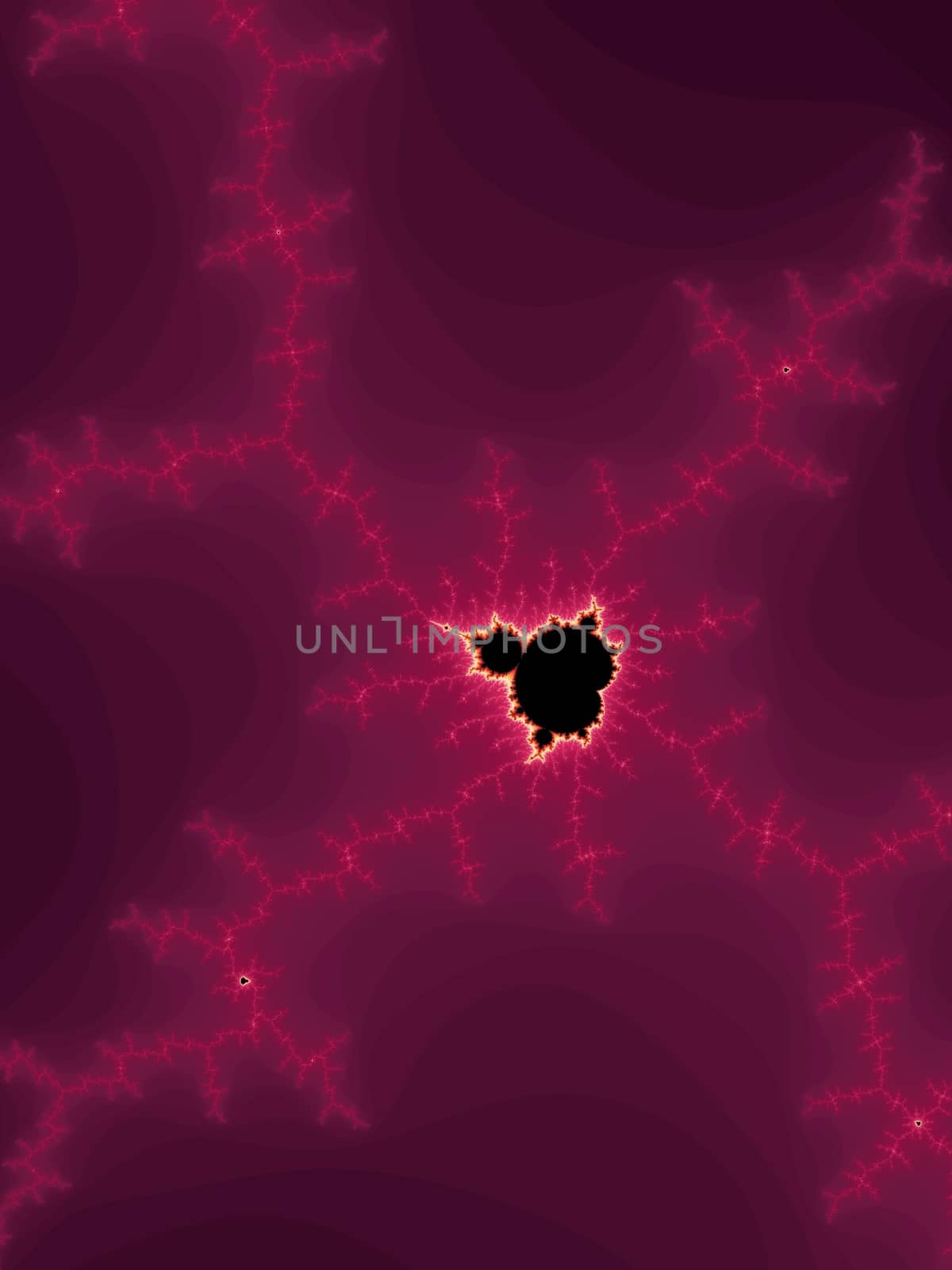 Digital computer graphic - rendering. Patterned background with fractal Mandelbrot for design.