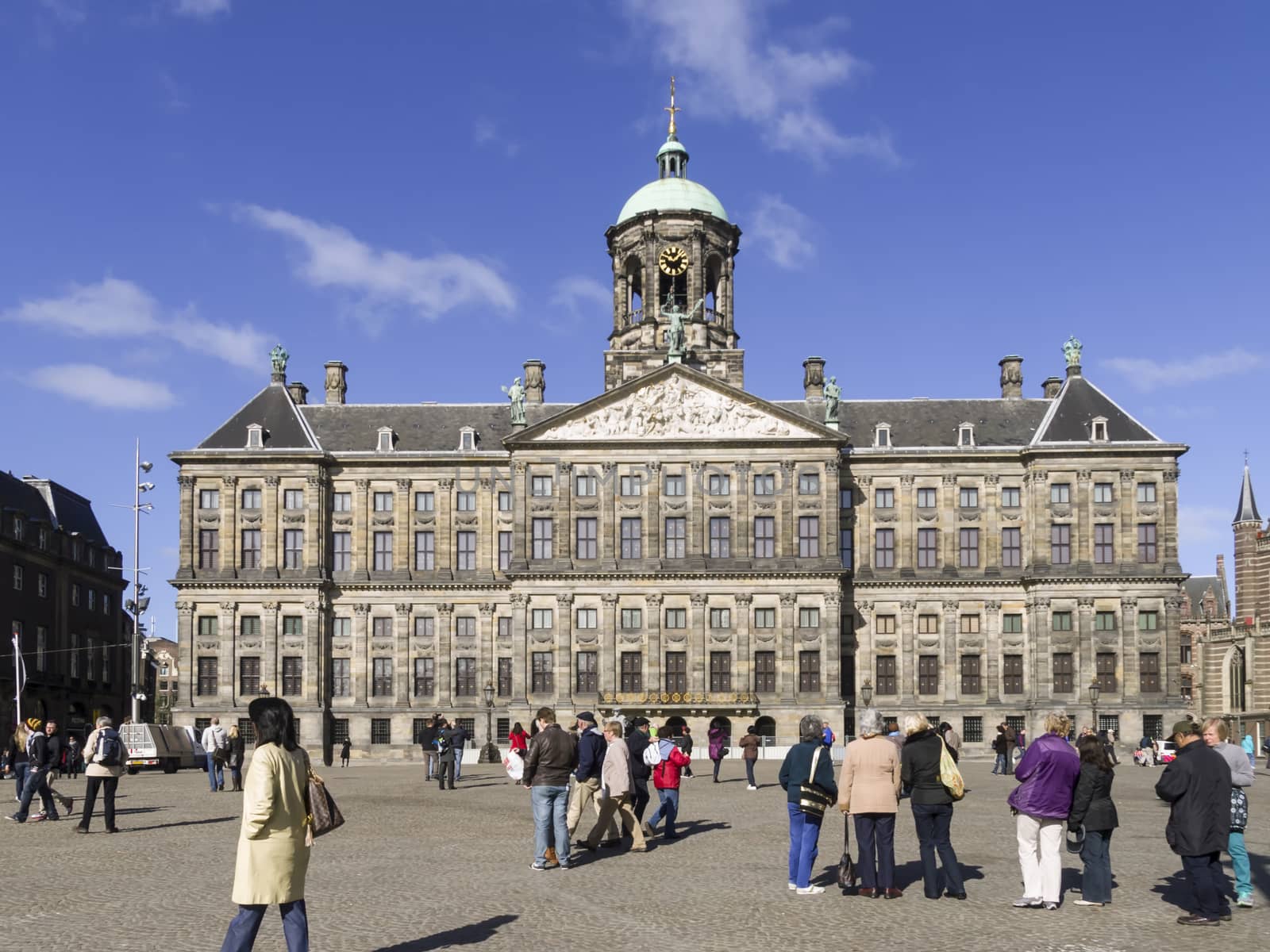 The Royal Palace in Amsterdam