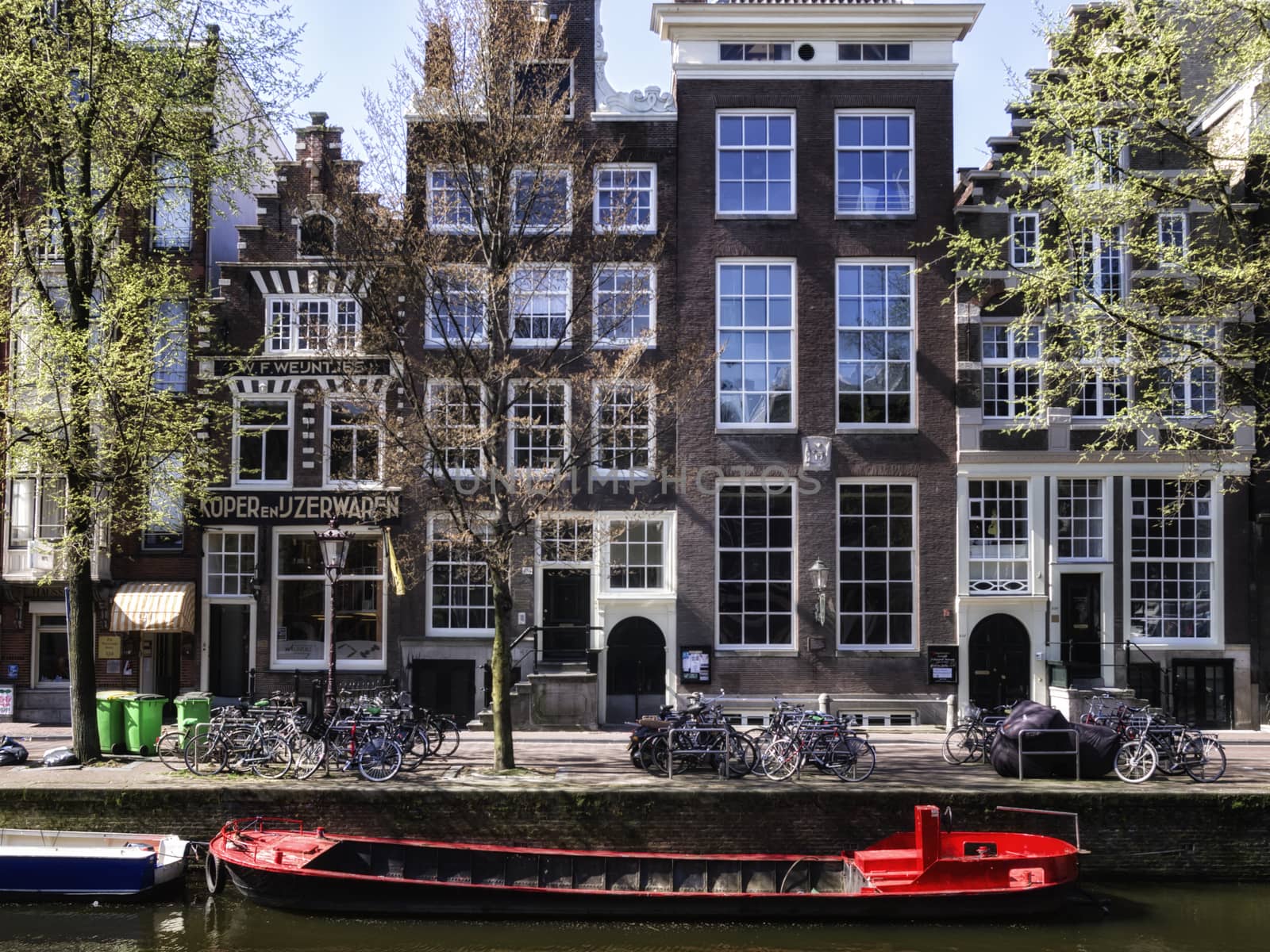 Residential buildings in Amsterdam