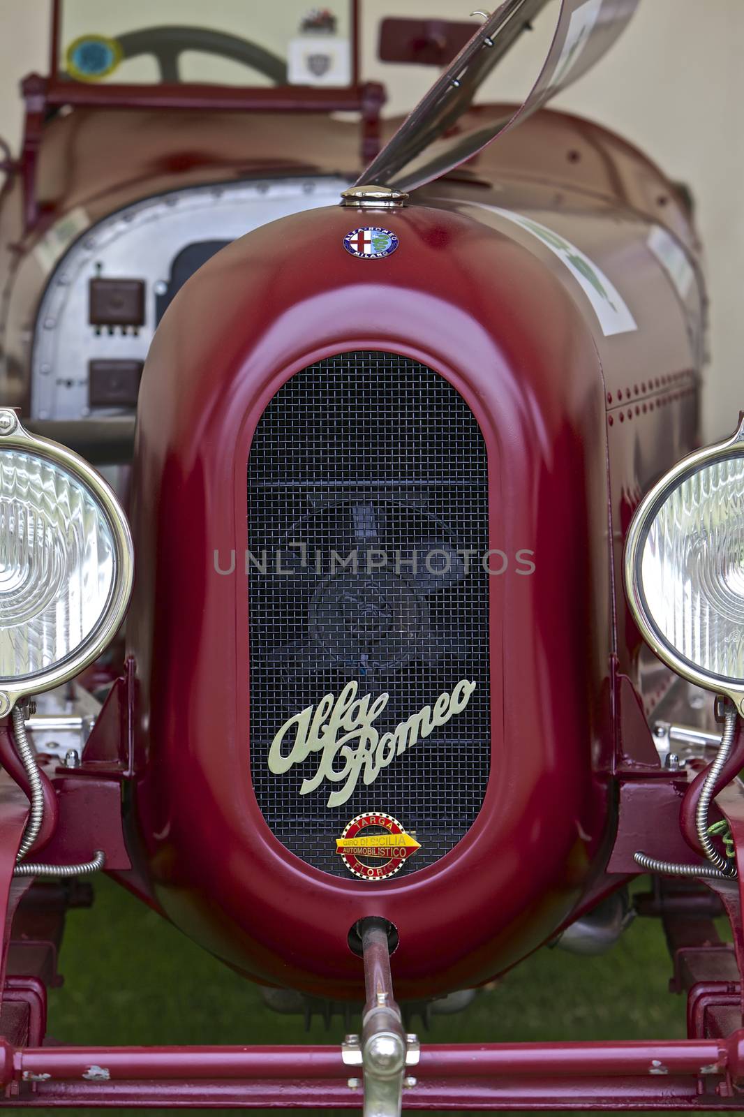 Red Antique Alfa at the Melbourne Grand Prix 2010