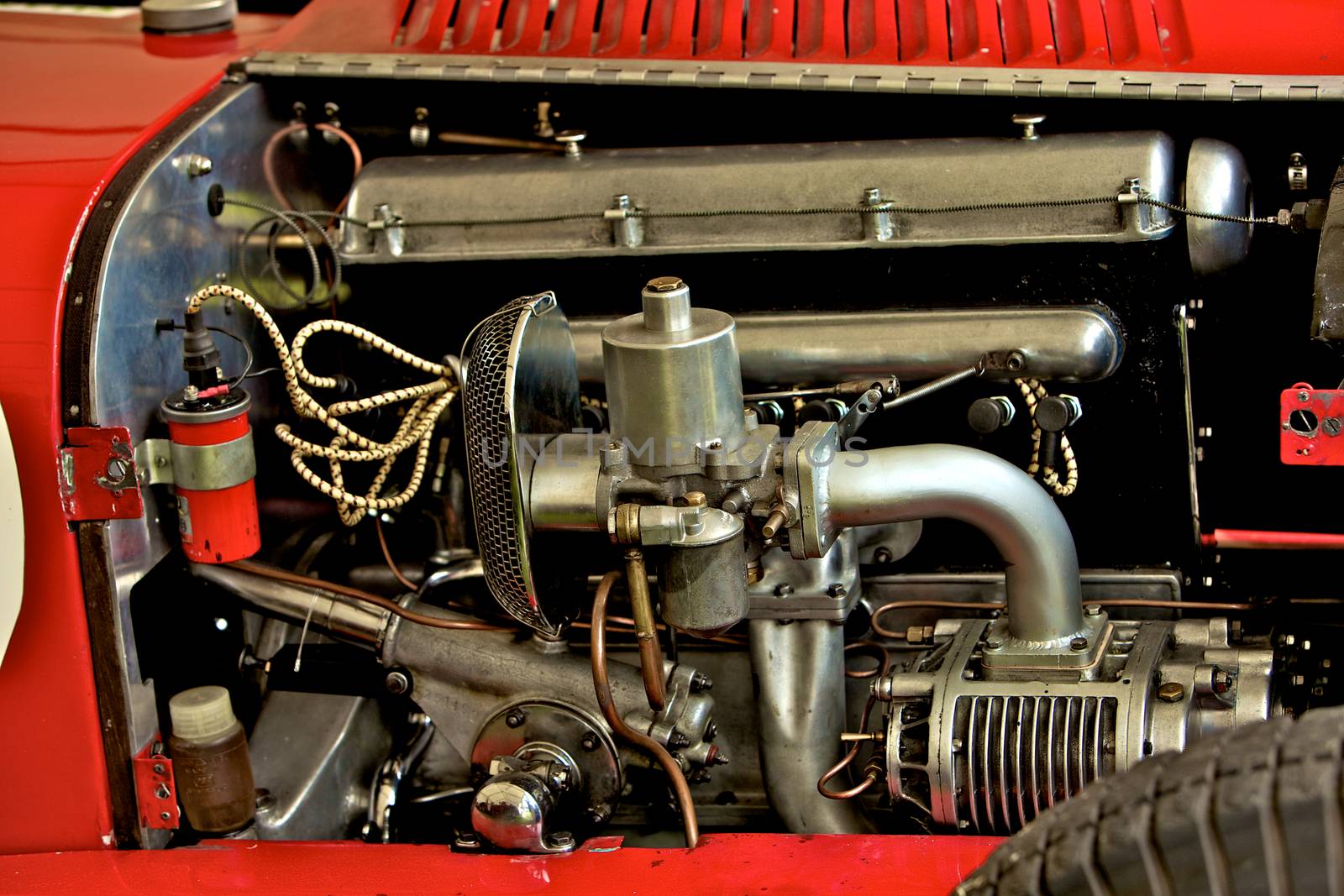 Engine of a Classic Antique Vechile