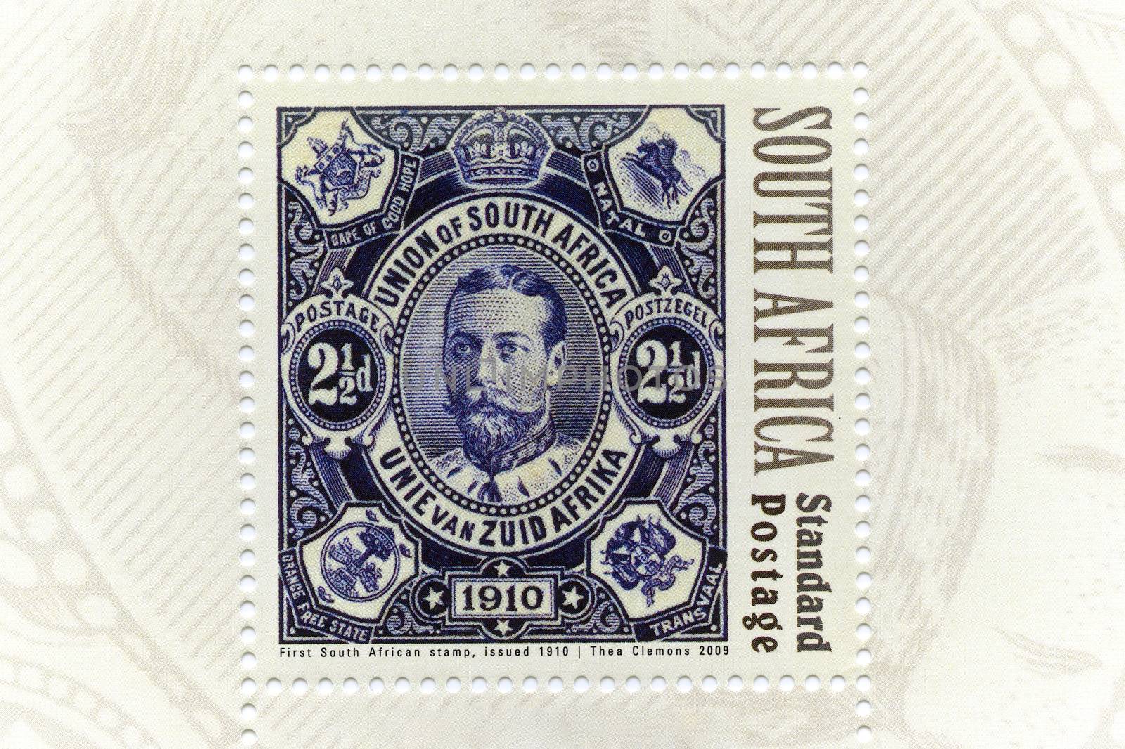 Stamp, South Africa by instinia