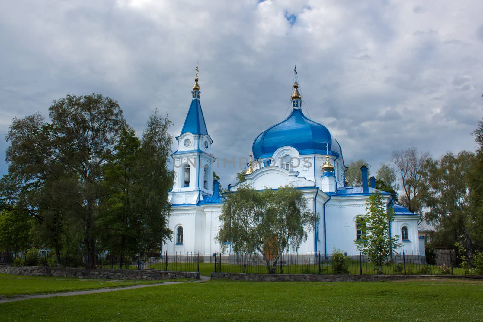 St. Nicholas temple in Sortavala, Russia by sateda