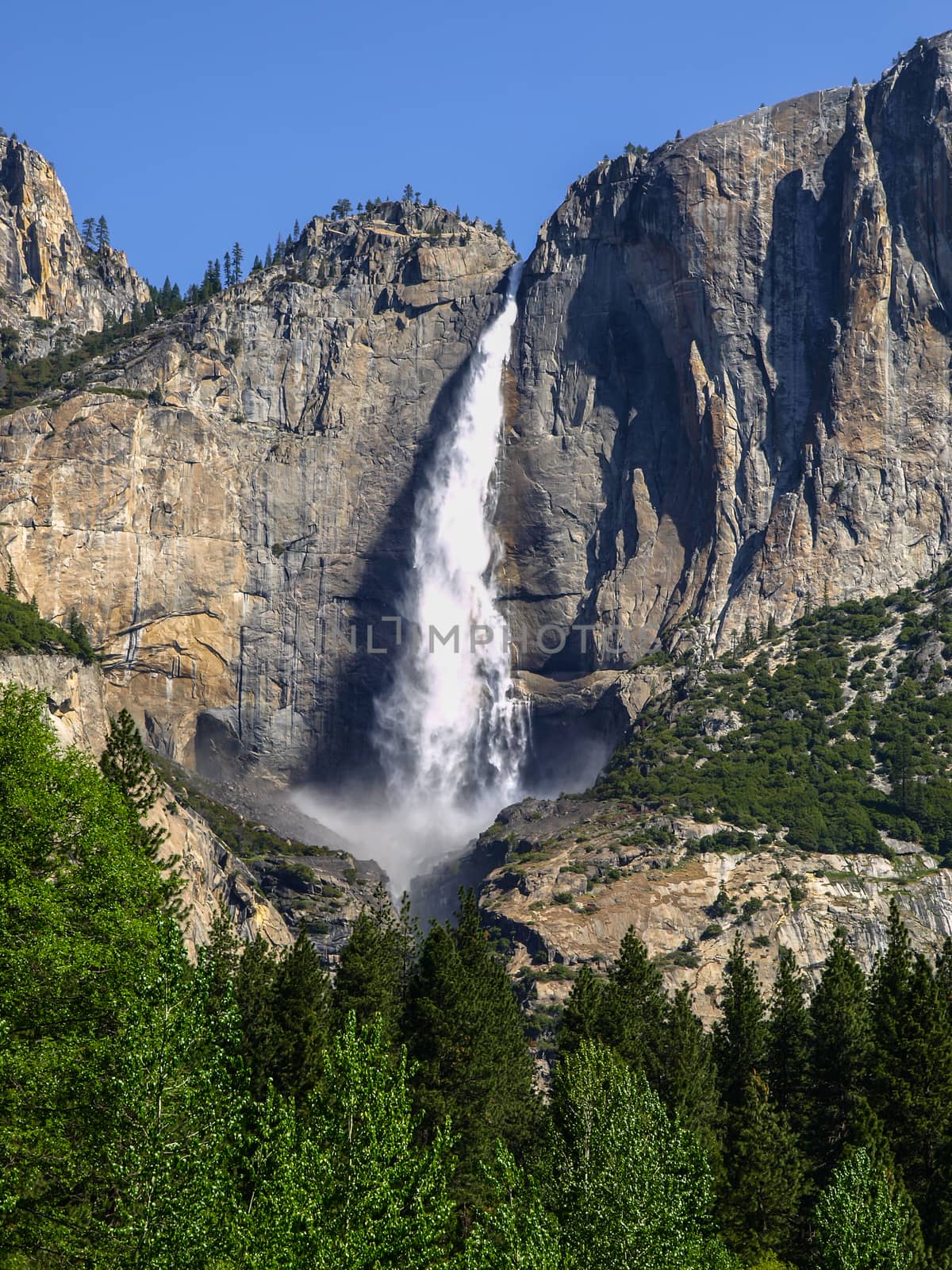 Yosemite Fall - the highest in Yosemite National Park (California, USA)