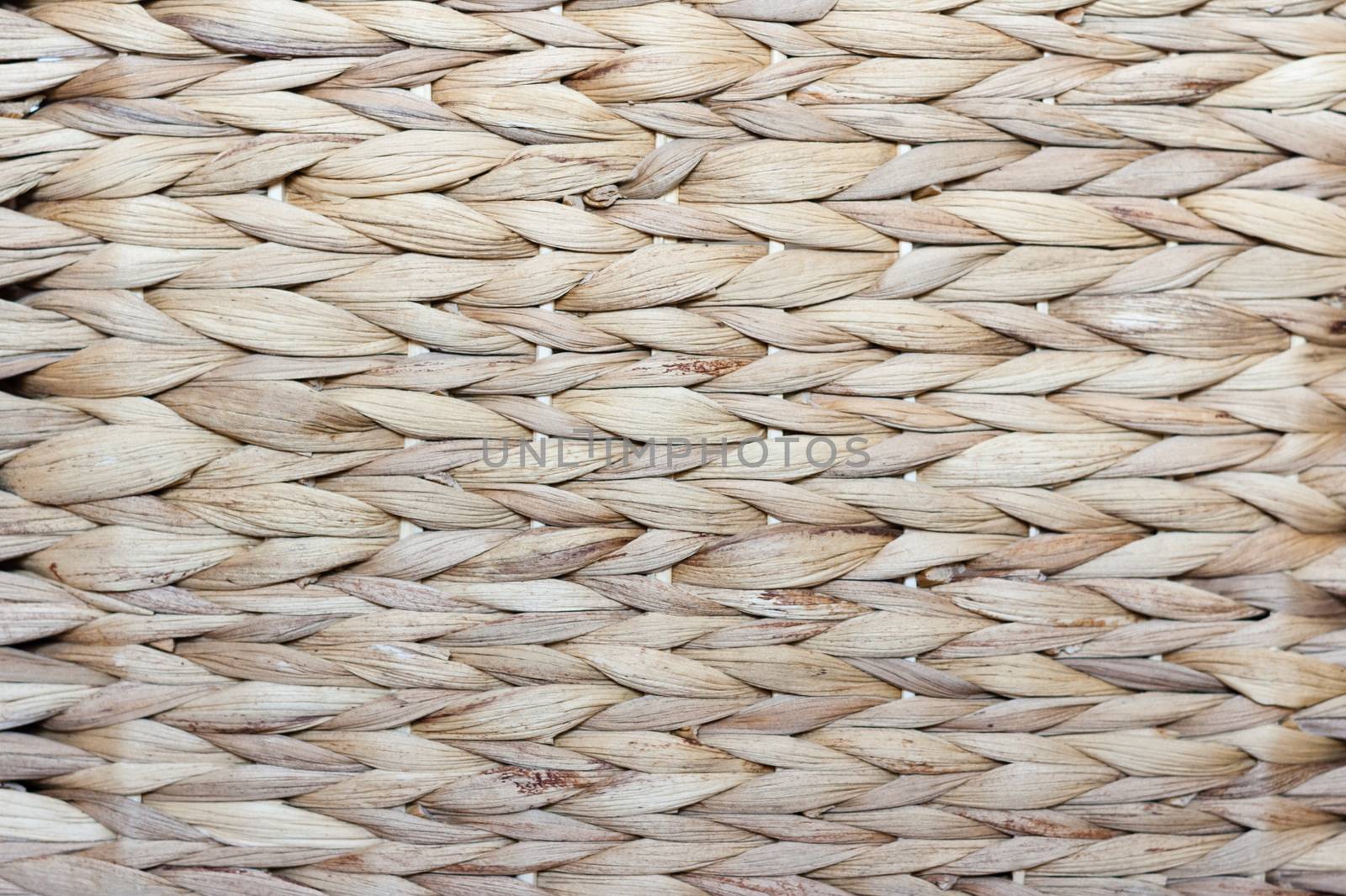 natural wicker basket close up texture background