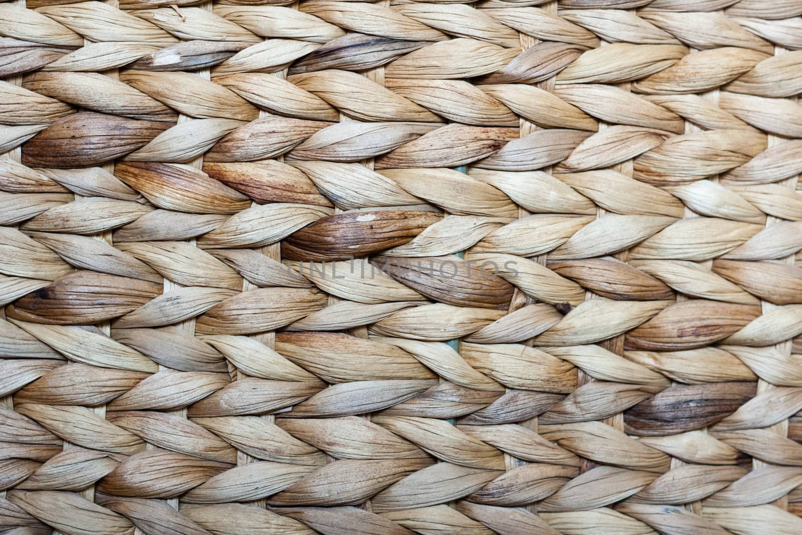 natural wicker basket close up texture background