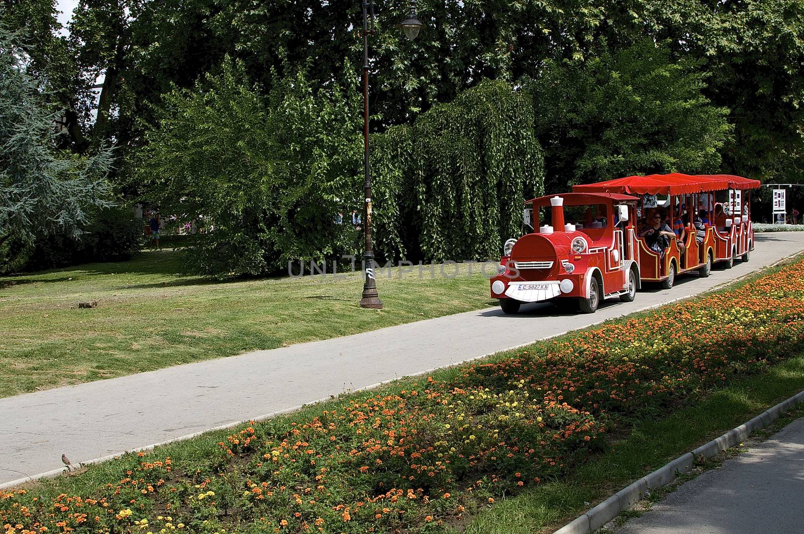 Activities in the streets of Varna an early Saturday in August