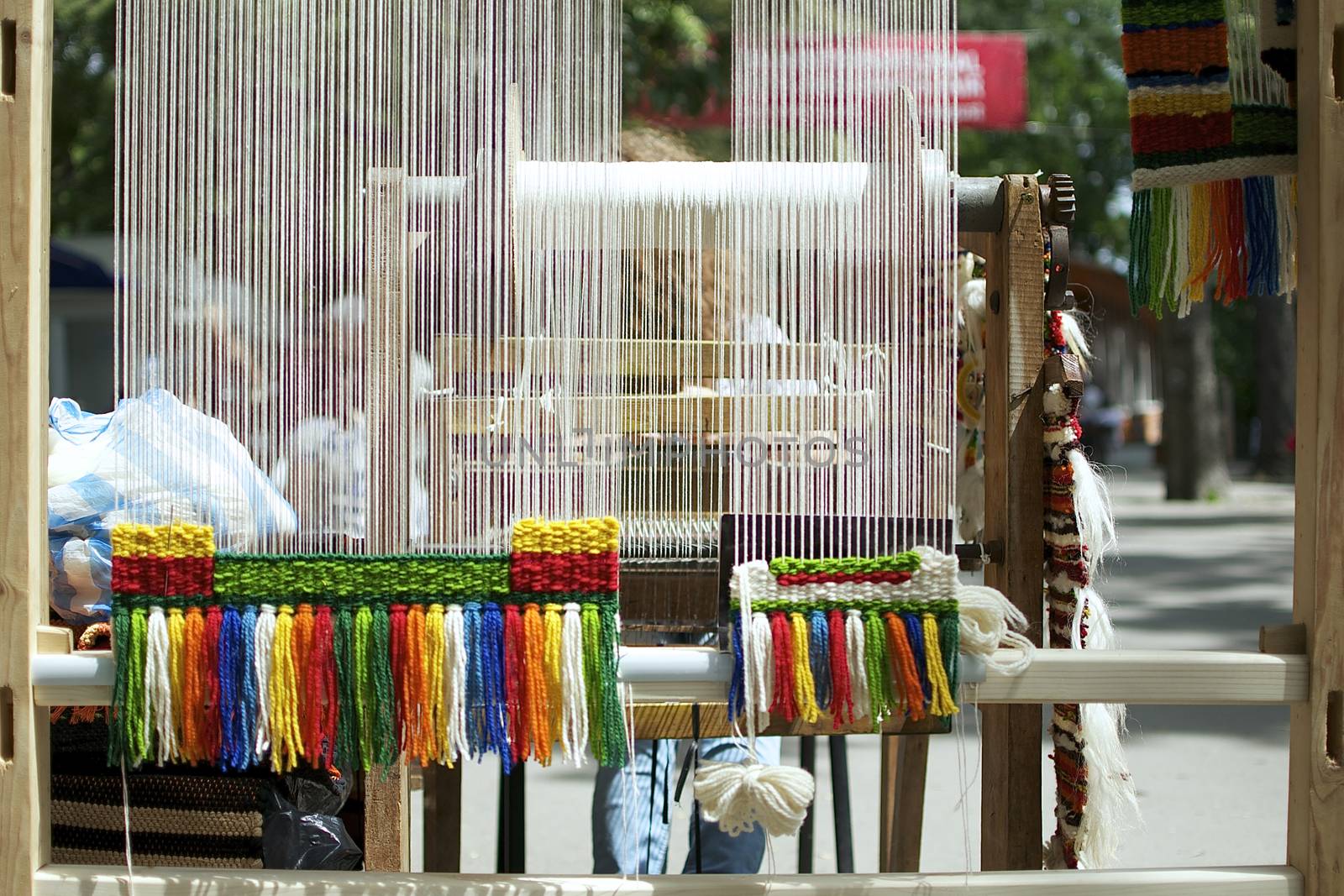 Activities in the streets of Varna an early Saturday in August