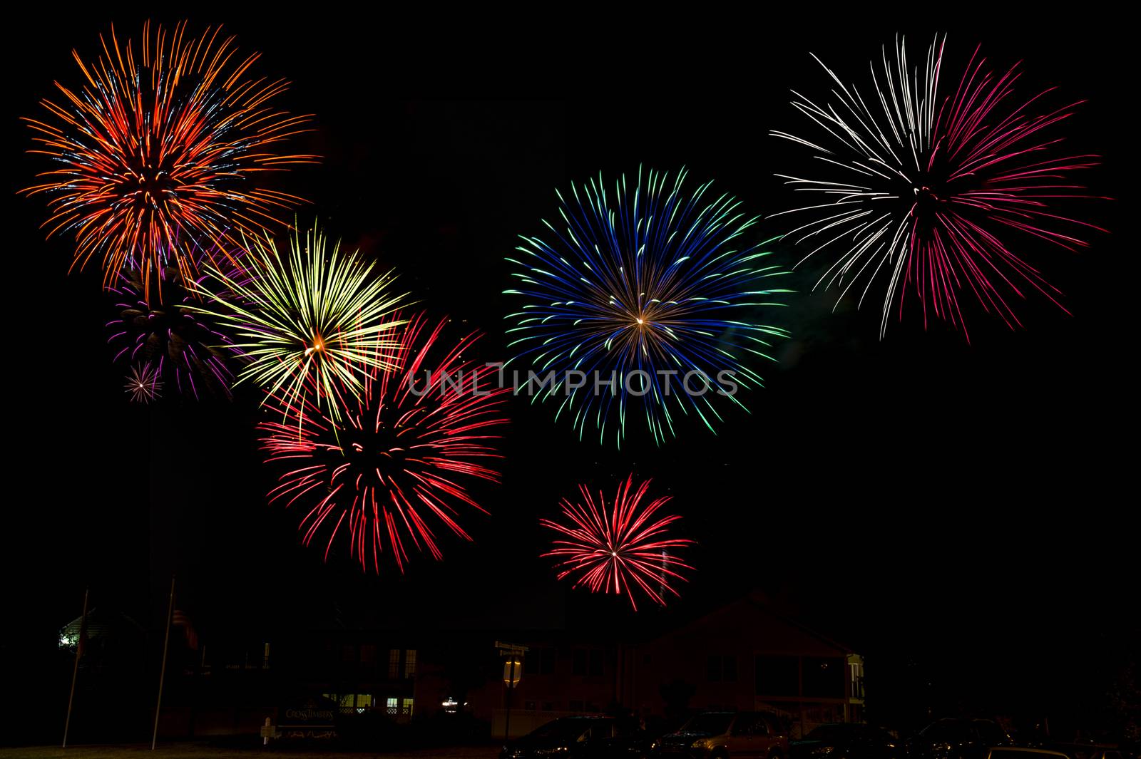 A display of fireworks for any celebration