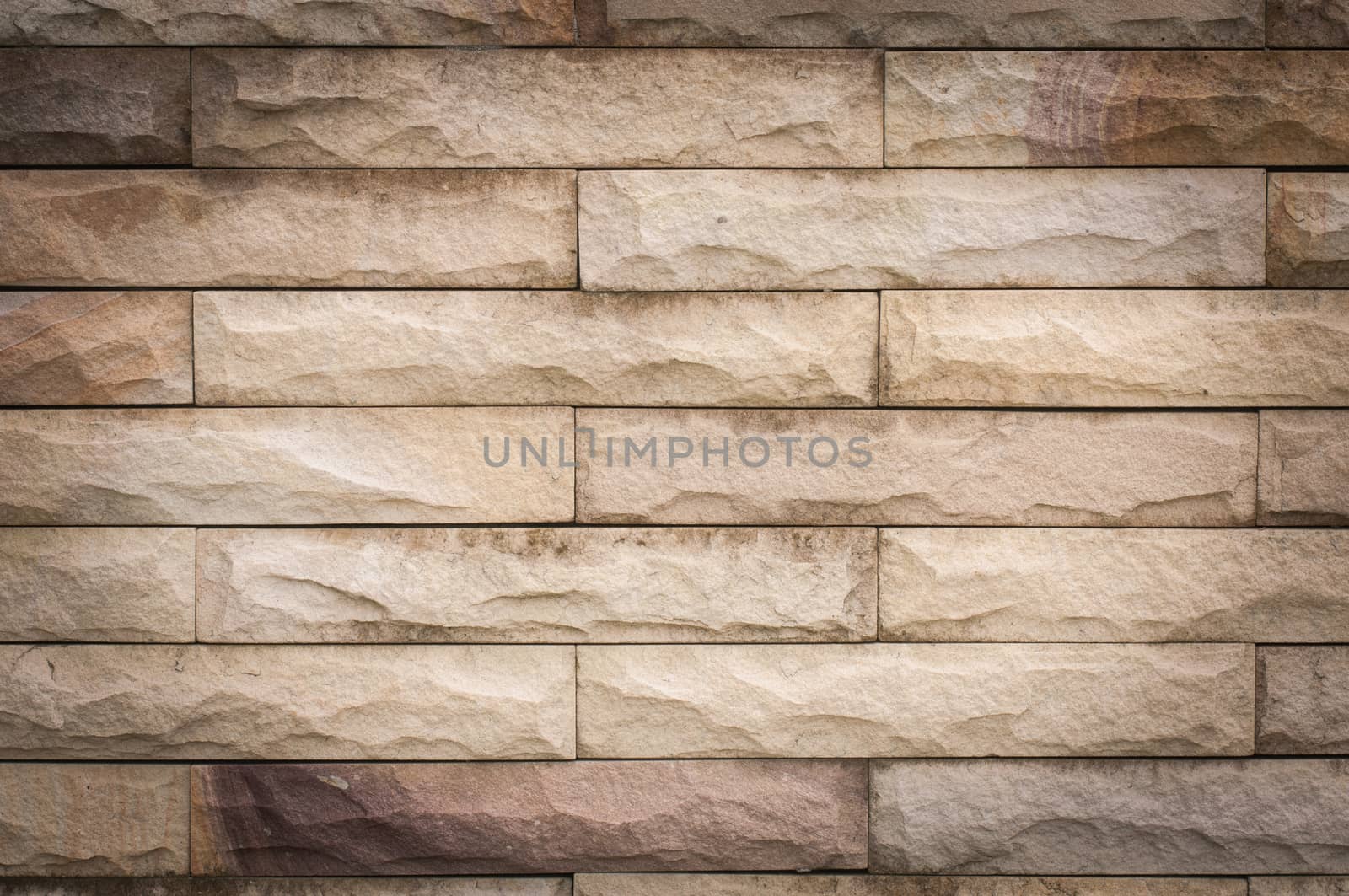 Square well stone texture and background wallpaper