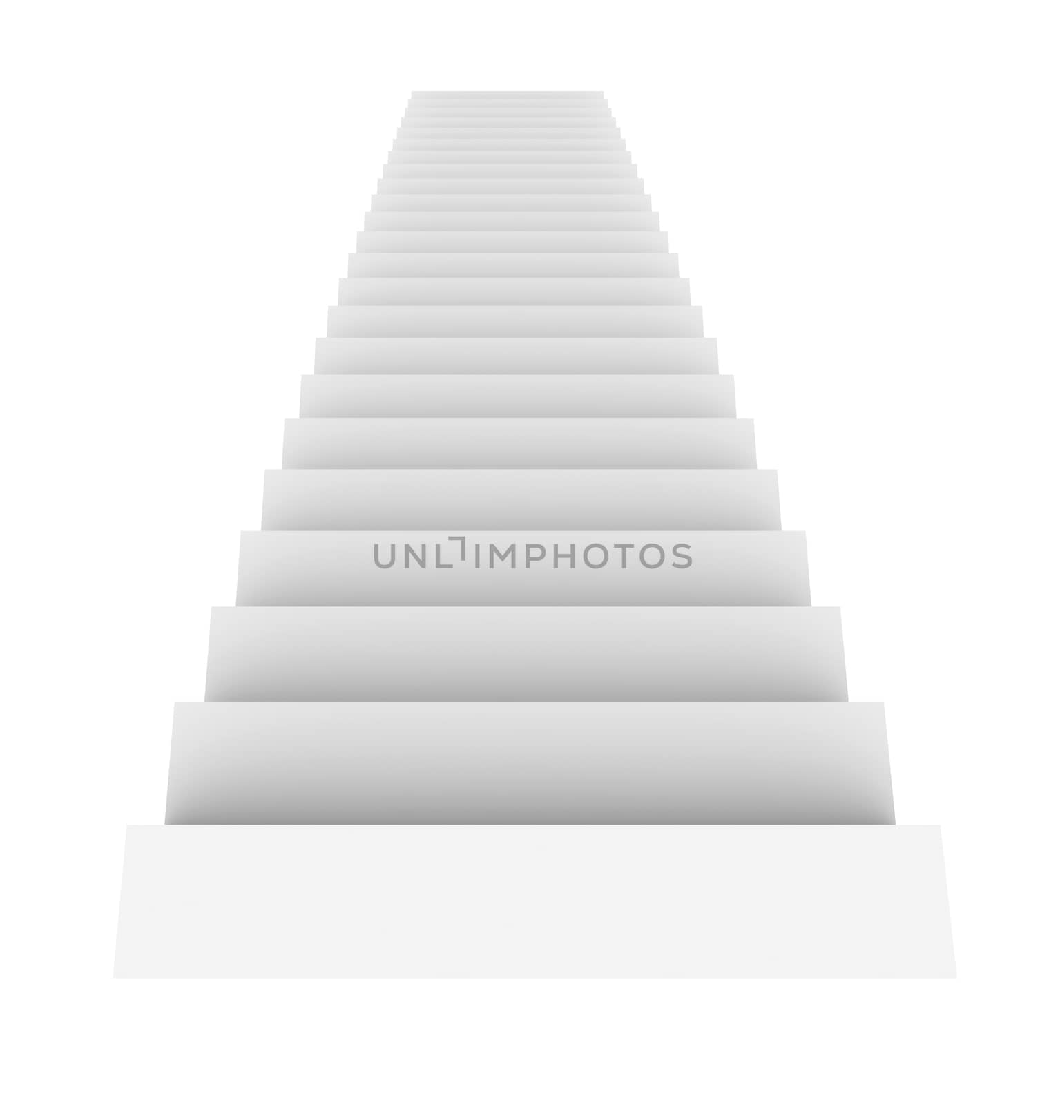 White Staircase by cherezoff