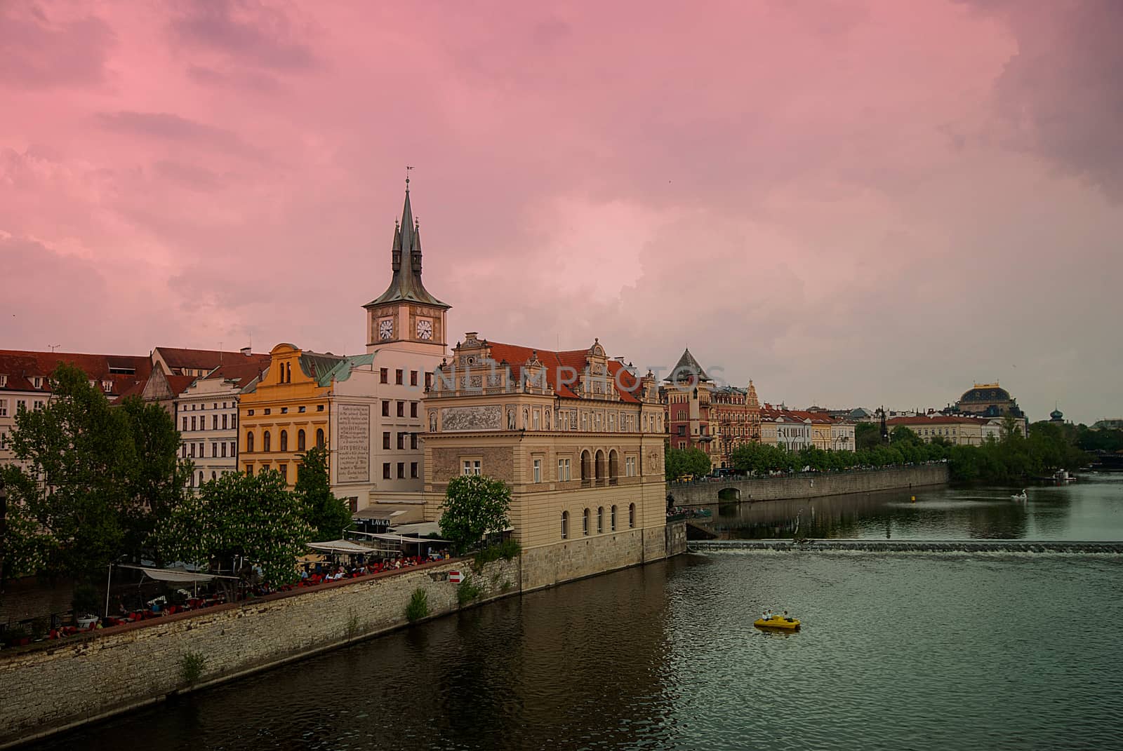 Beautiful old town Prague scenery, Czech republic