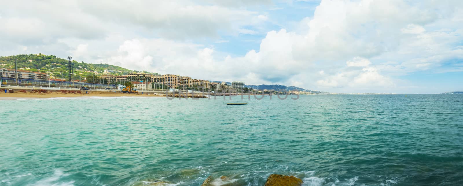Cannes, French Riviera, panorama by aleksaskv