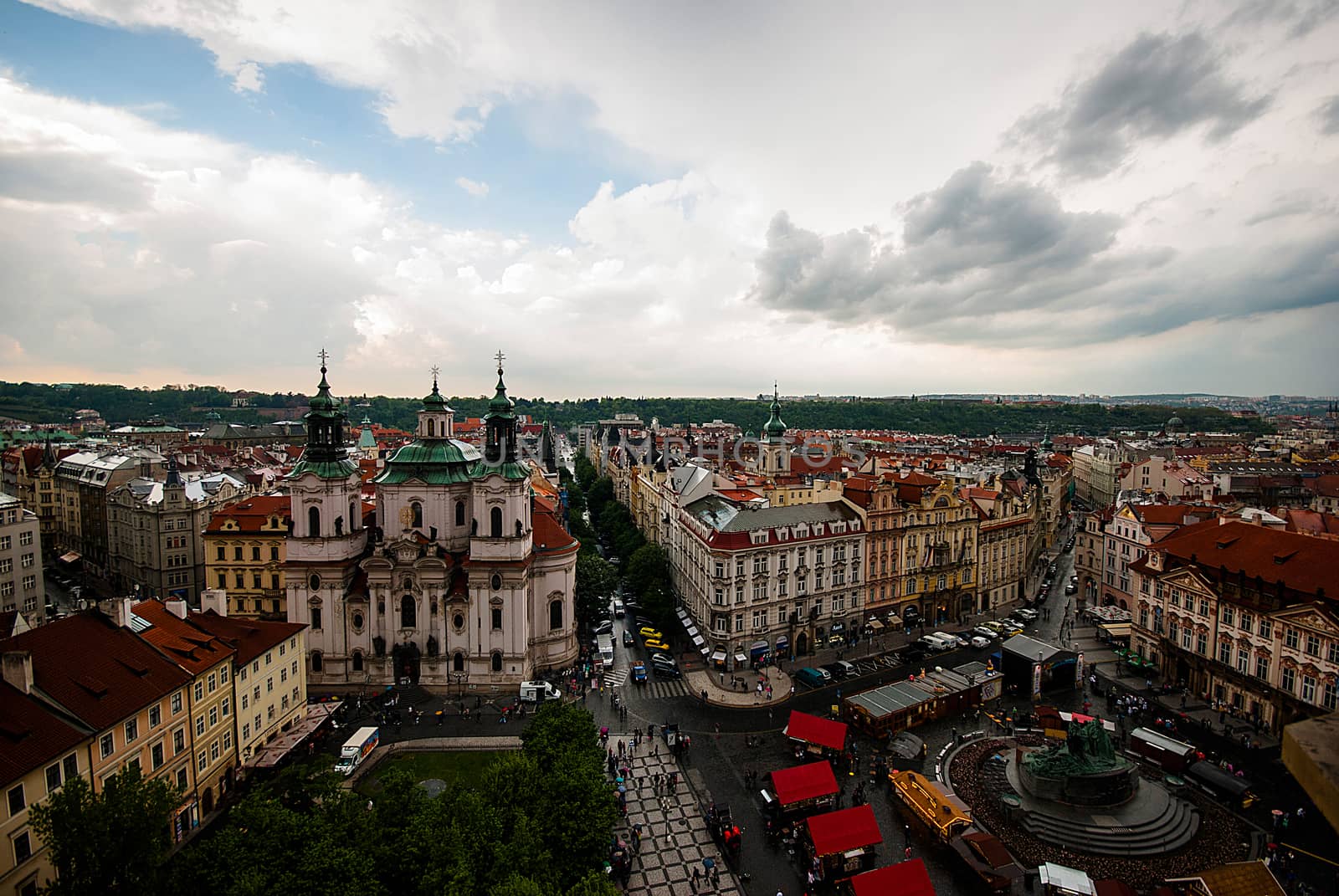 Beautiful old town Prague scenery, Czech republic