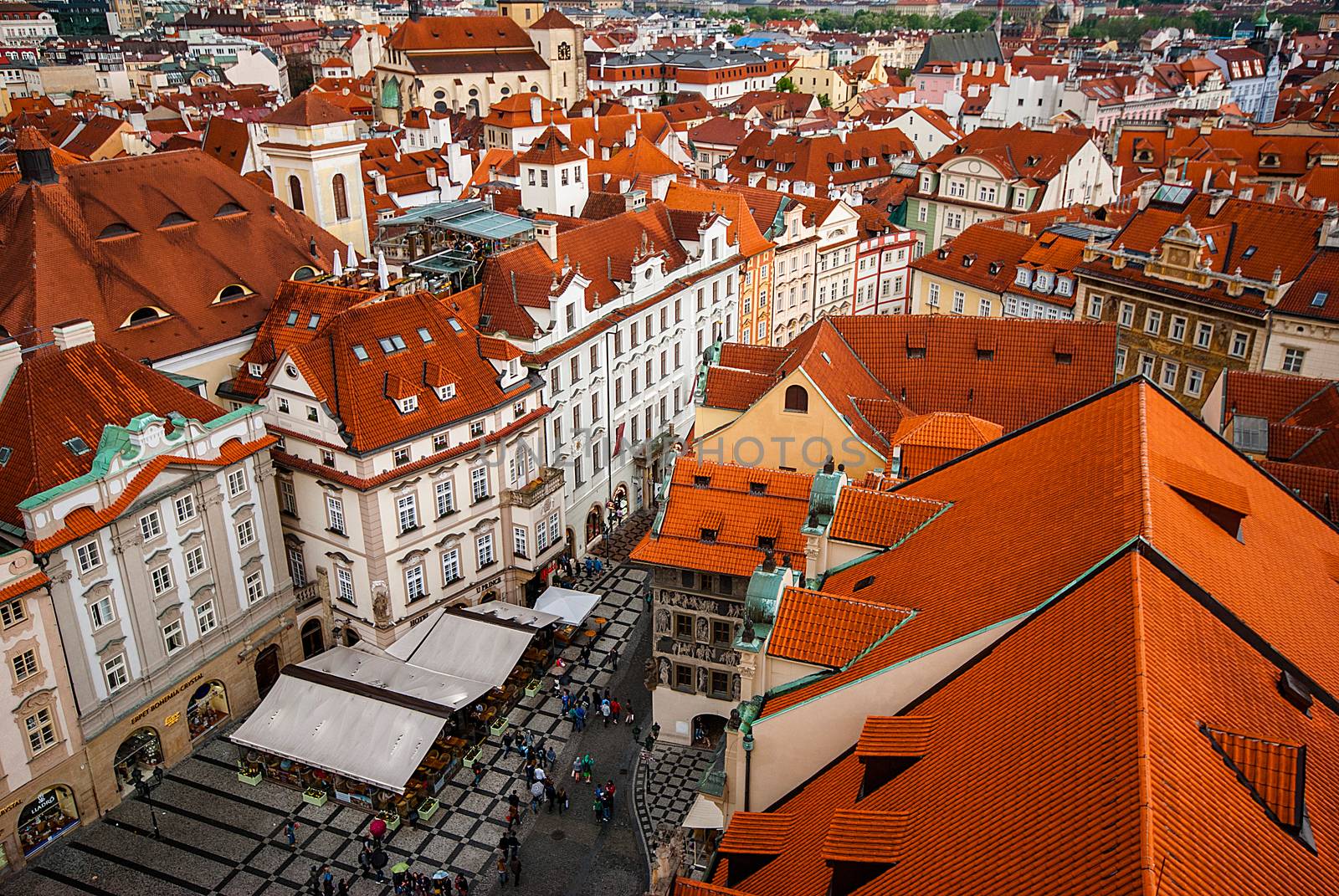 Beautiful old town Prague scenery, Czech republic