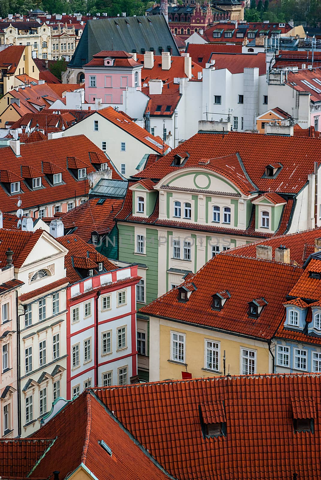 Beautiful old town Prague scenery, Czech republic