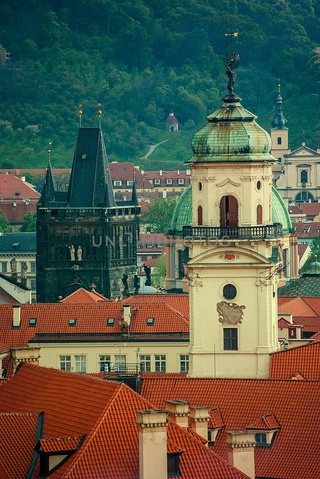 Beautiful old town Prague scenery, Czech republic