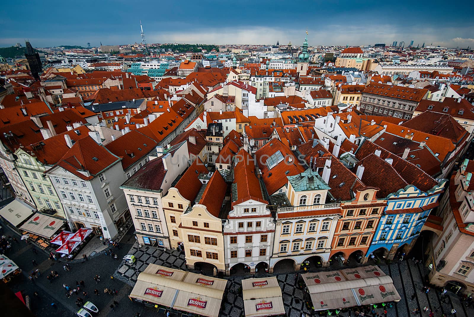 Beautiful old town Prague scenery, Czech republic