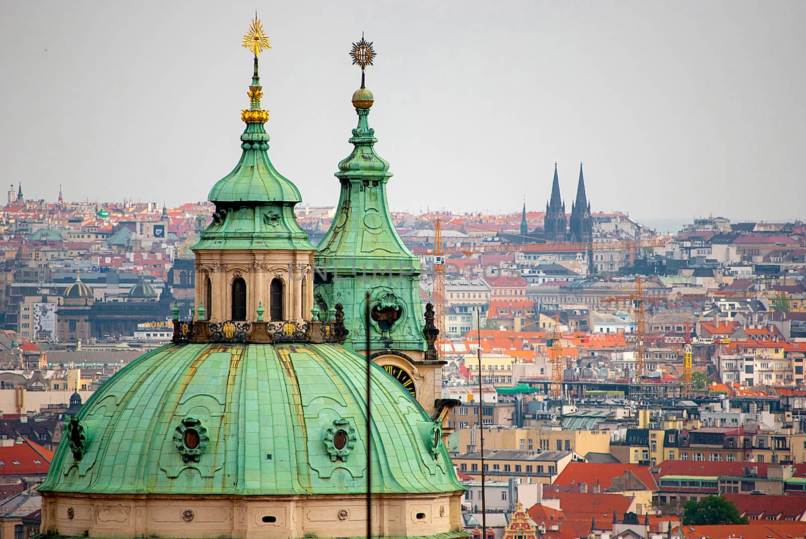 Beautiful old town Prague scenery, Czech republic